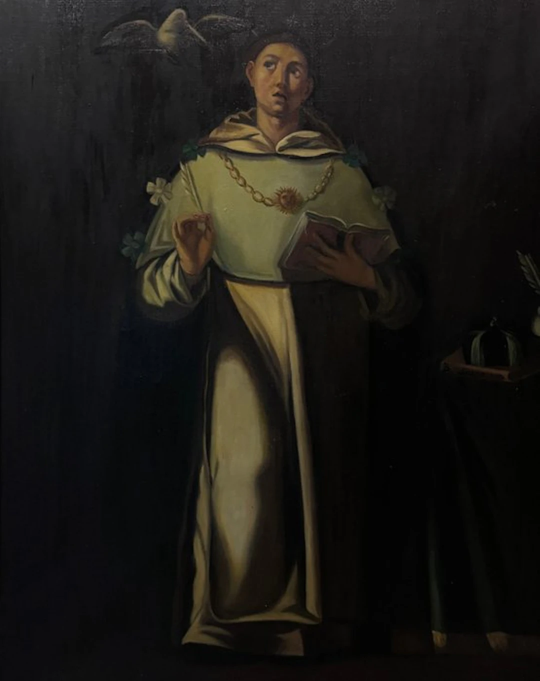 École Espagnole (XIX-XX) - Saint Thomas d'Aquin