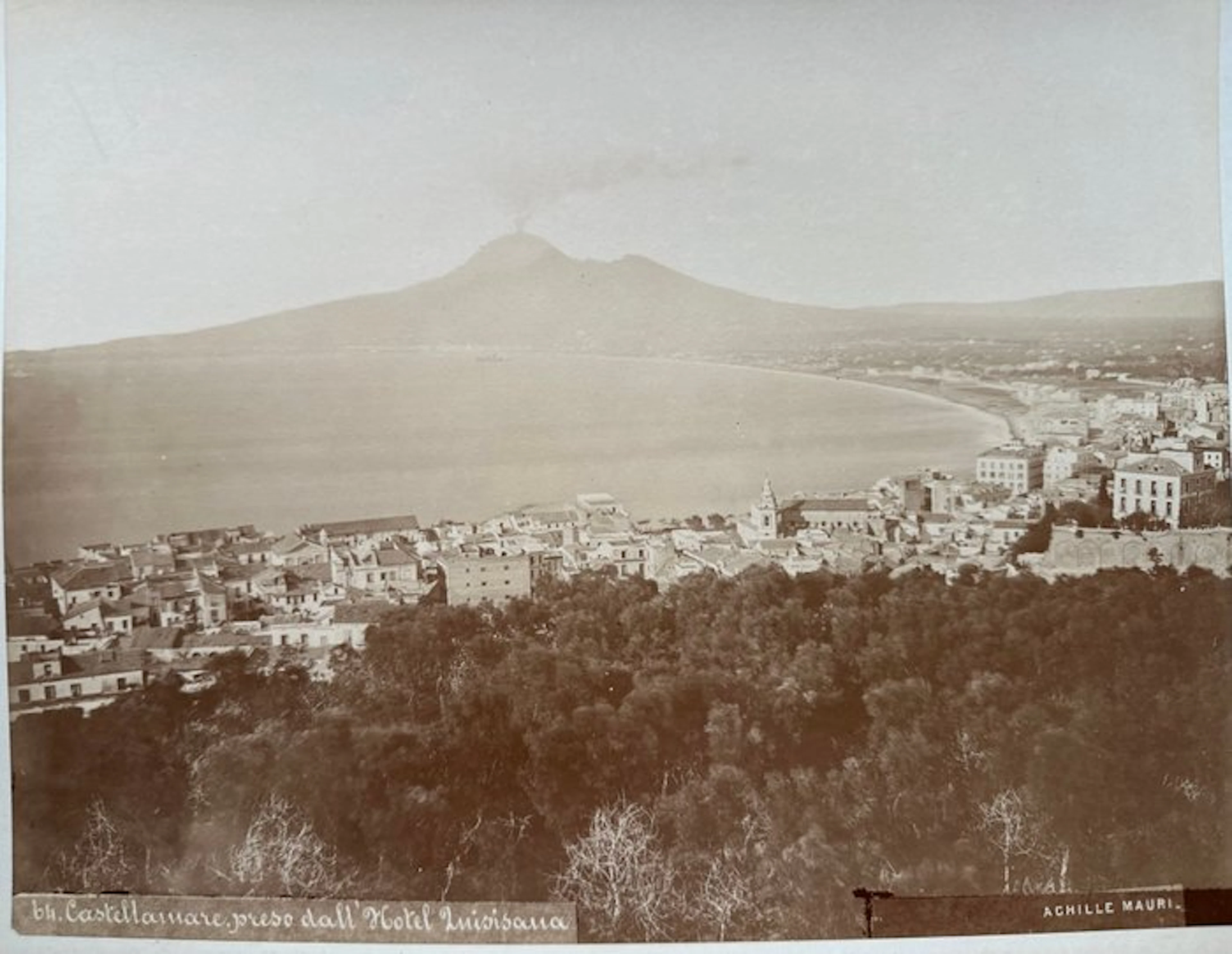 Achille Mauri - Castellammare - Napoli - Fotografia antica dell’800