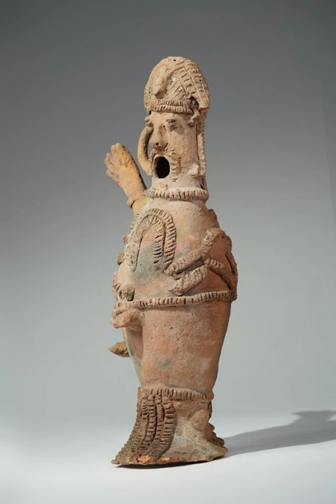 A terraoctta sculpture - Cham - Nigeria (No reserve price)