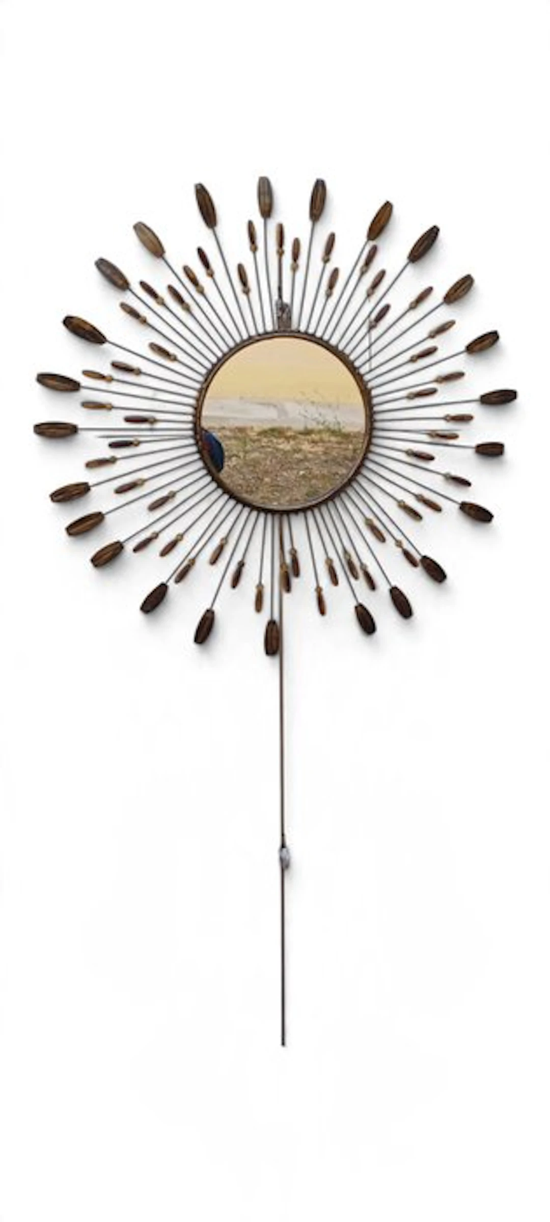 Wall mirror - Metal, Plastic - Sun style Line Vautrin