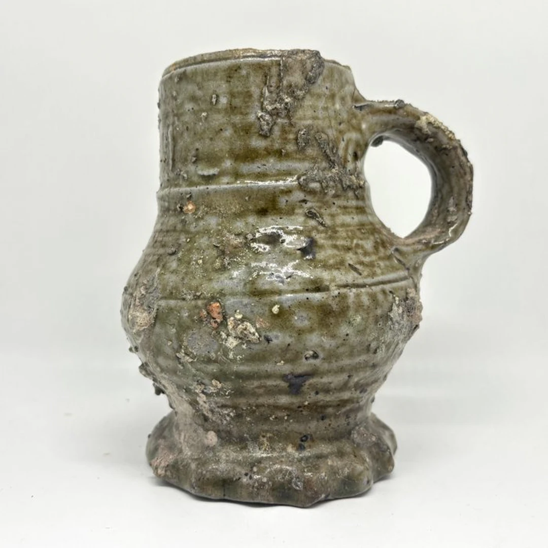 Medieval Stoneware Unrestored Frechen jug (Germany)...