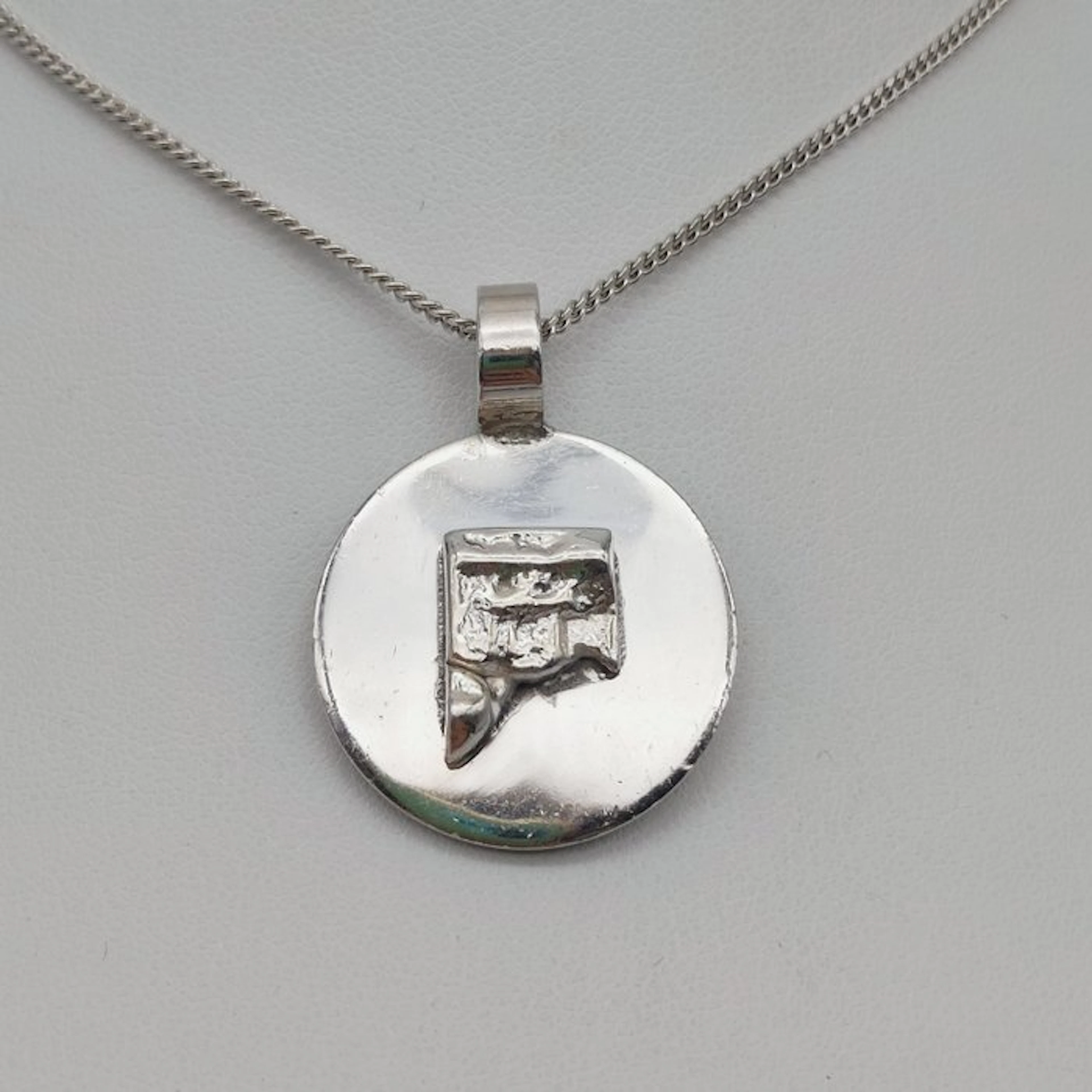 No reserve price - Necklace with pendant Silver - Paul van den Hout