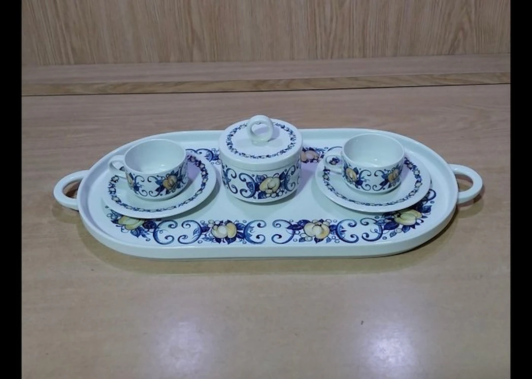 Villeroy & Boch - Coffee and tea service (7) - Cadiz - Porcelain - Coffee game