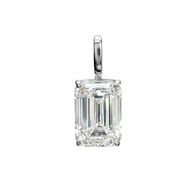 No reserve price - Pendant - 14 kt. White gold - 2.04ct. tw. Diamond