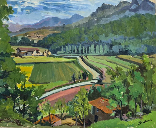Antonio Sadurní (1927-2014) - NO RESERVE - Paisaje rural