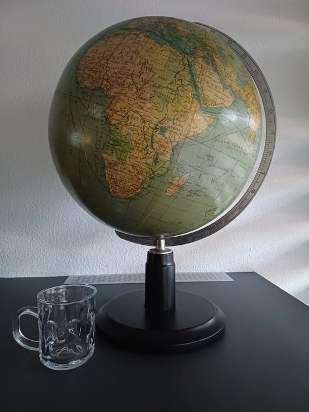 Terrestrial table globe - Luther en Neuse - Vintage Globe - 1950-1960