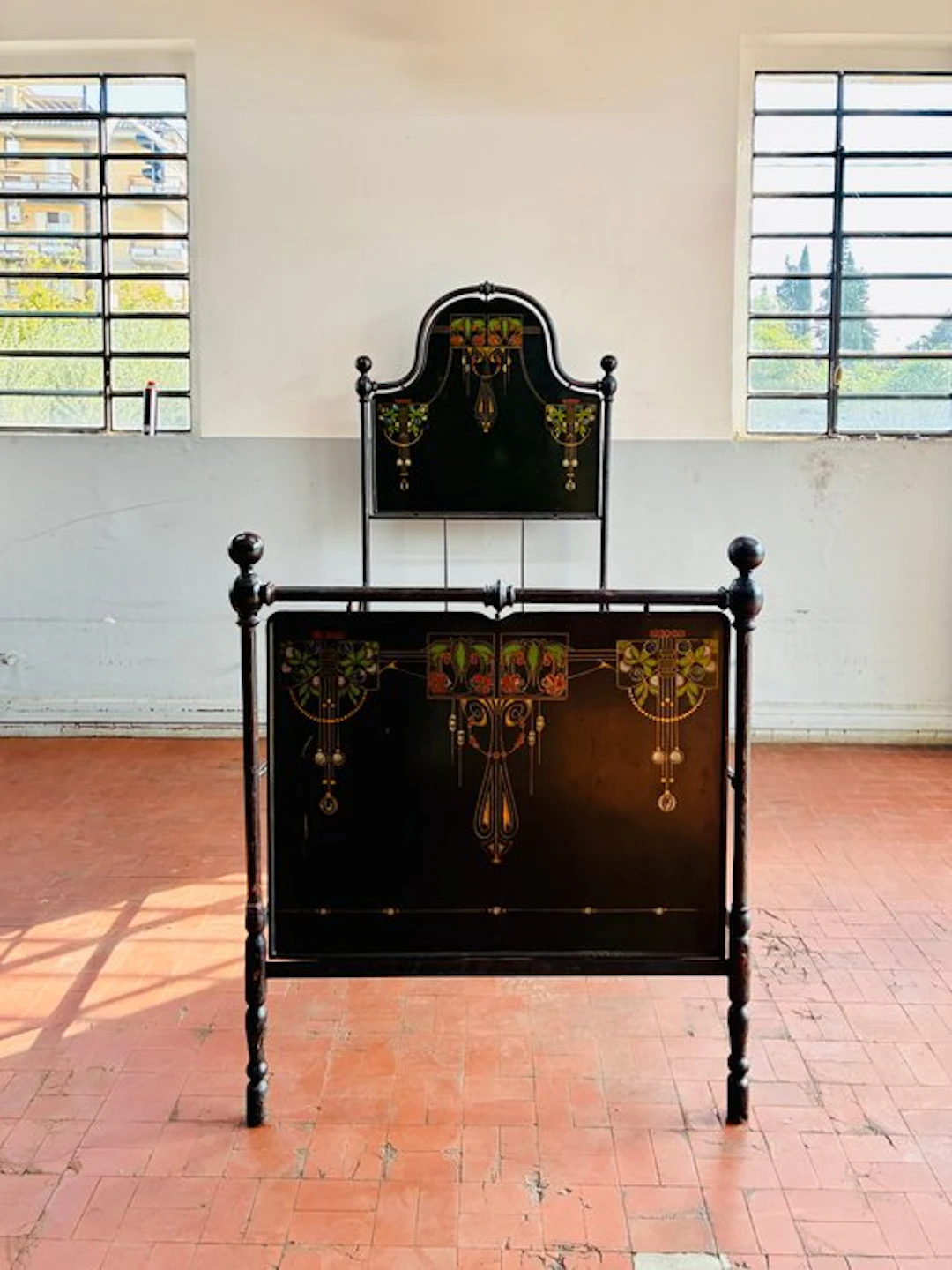Fornaci San Lorenzo - Bed - Wrought iron - Italian Liberty