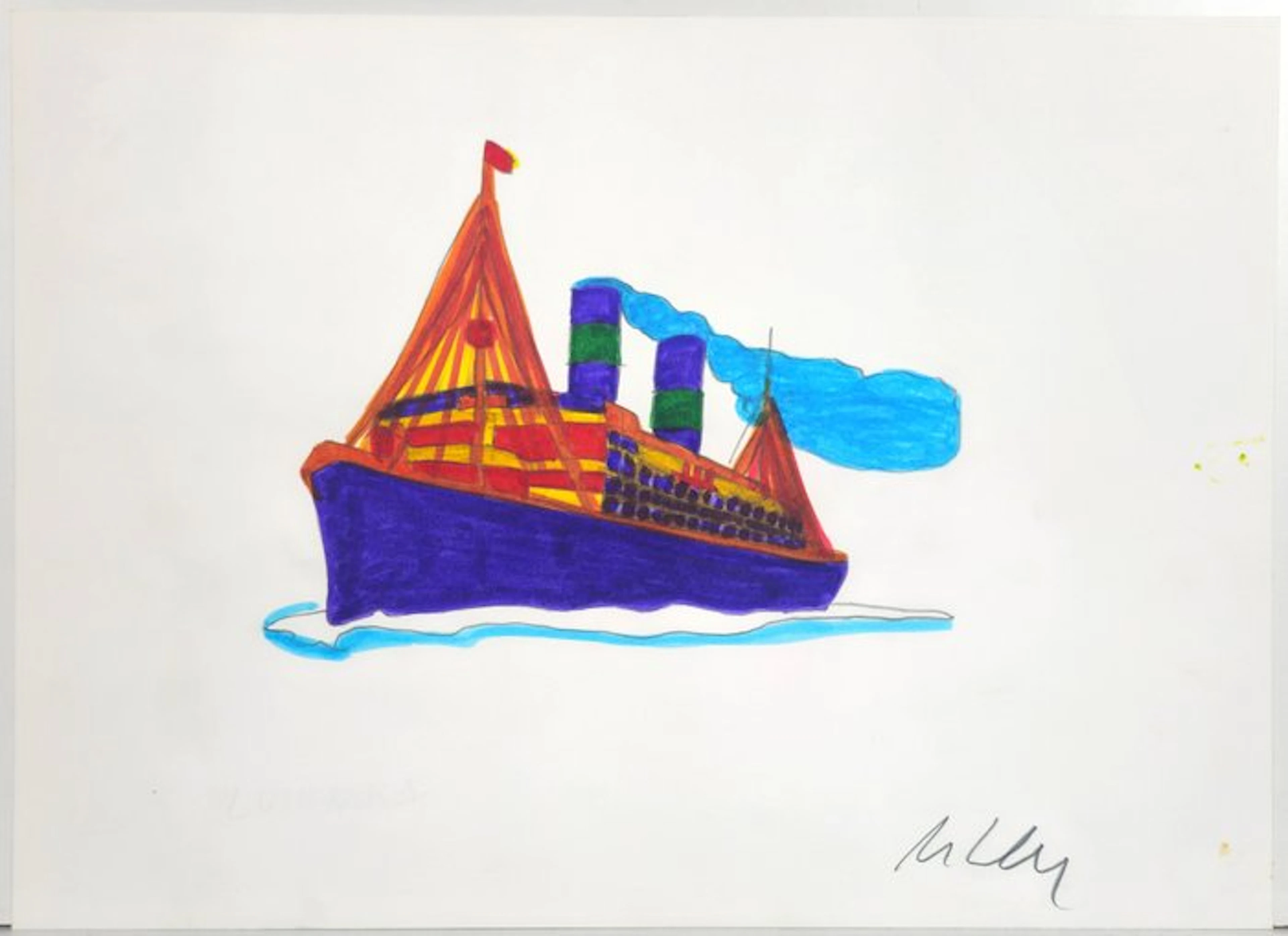 Marco Lodola (1955) - Senza Titolo
