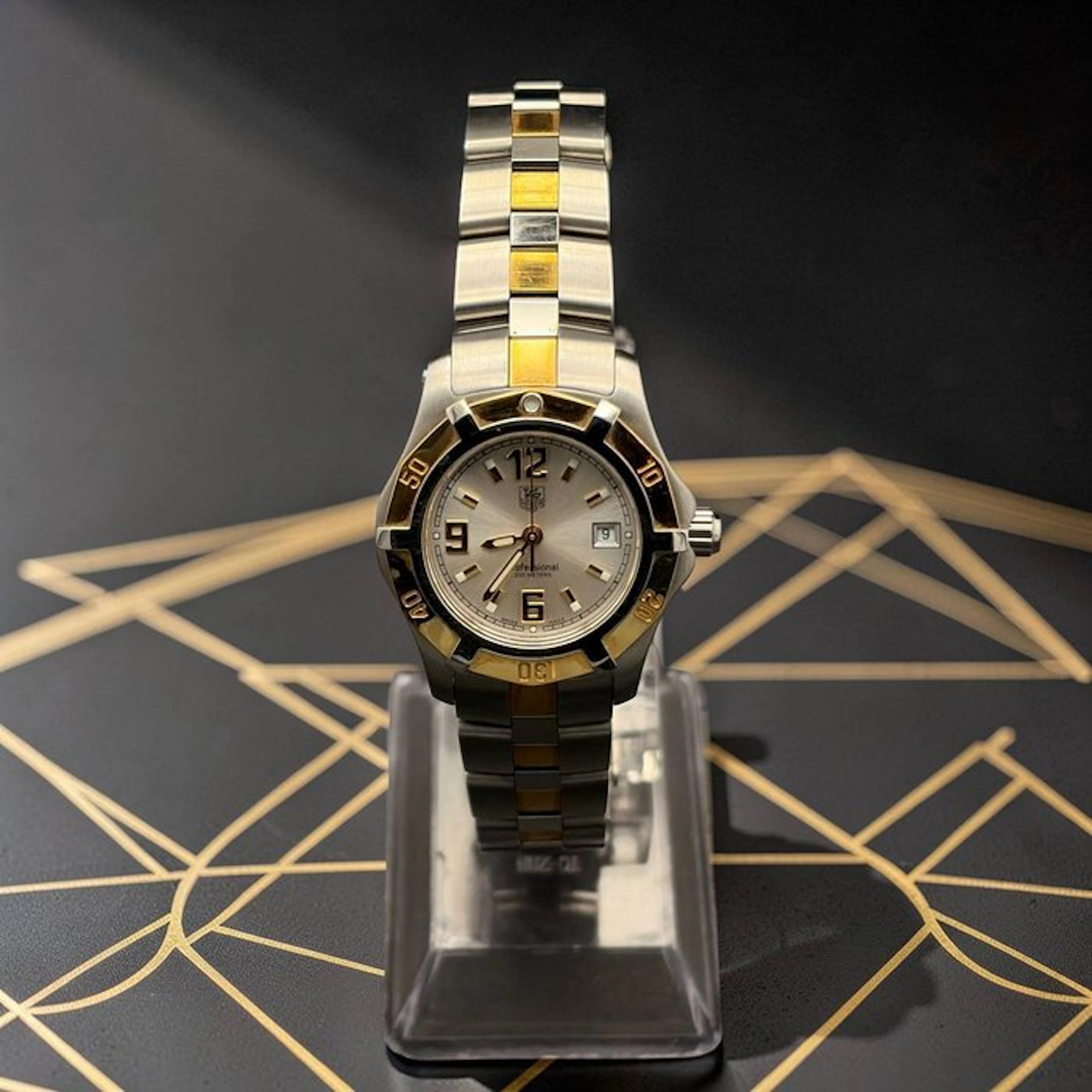 TAG Heuer - 2000 Exclusive Professional 200M bisel 18 kt...