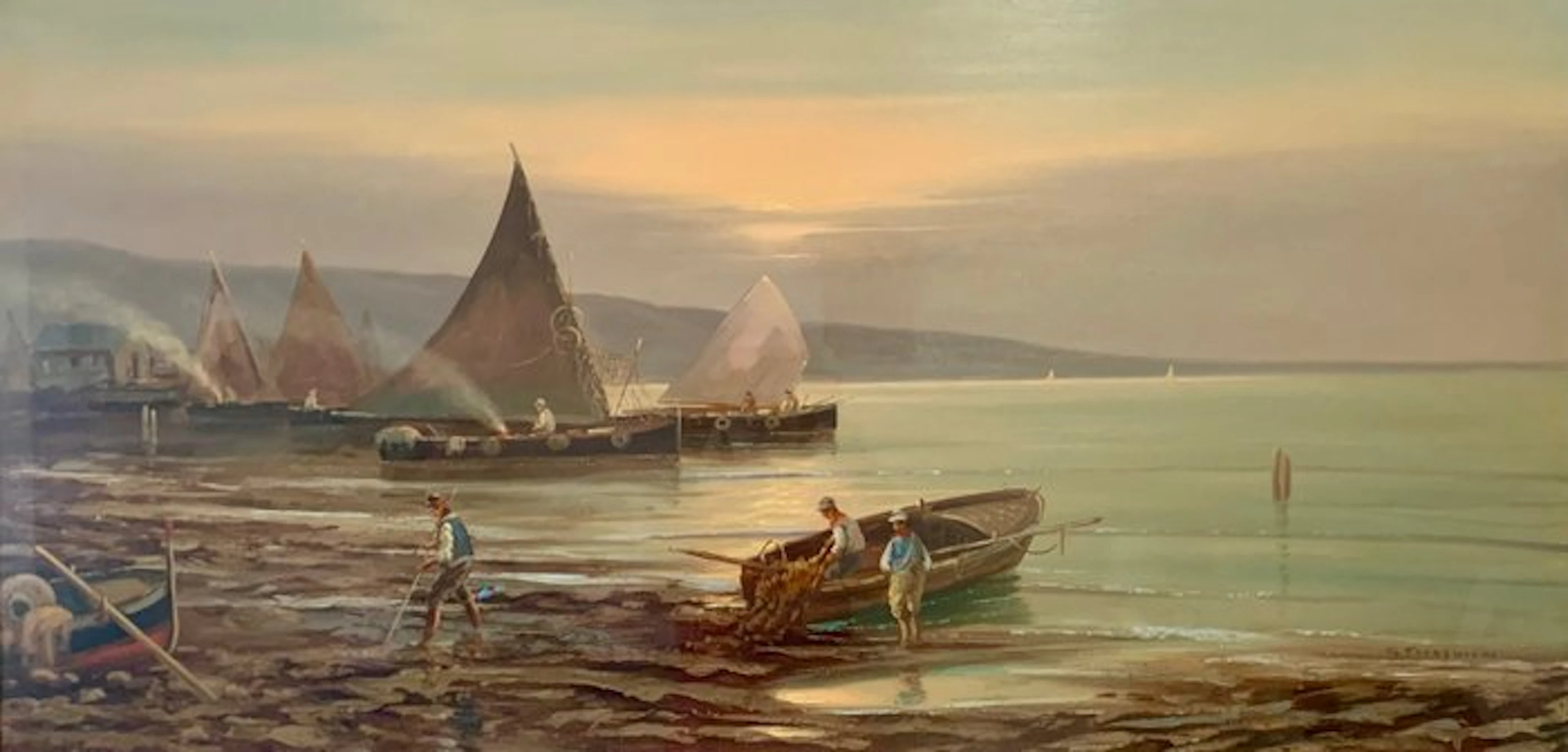 Gino Fiorentini (XX) - Marina - cm 60x120
