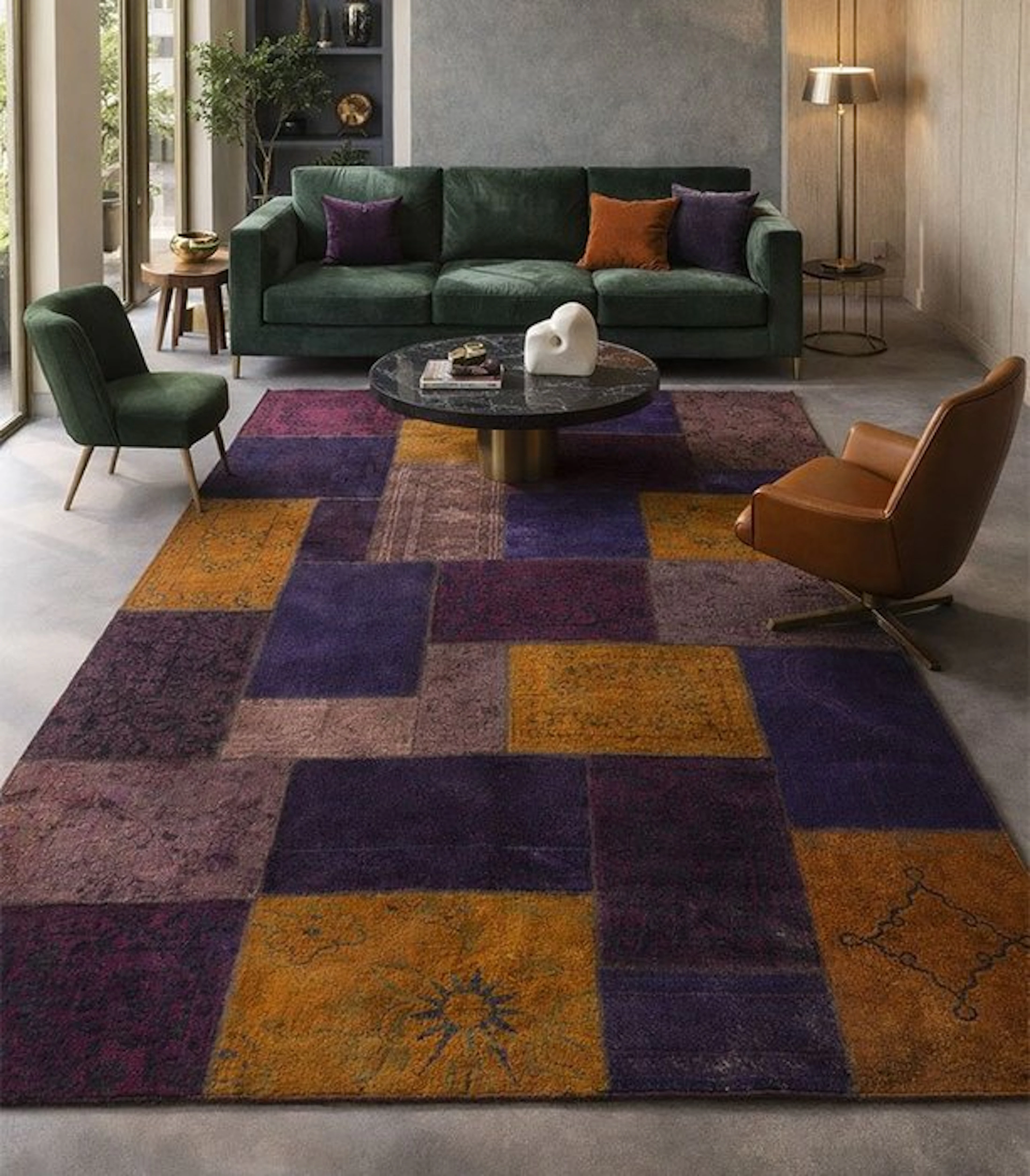Collage - Rug - 341 cm - 239 cm