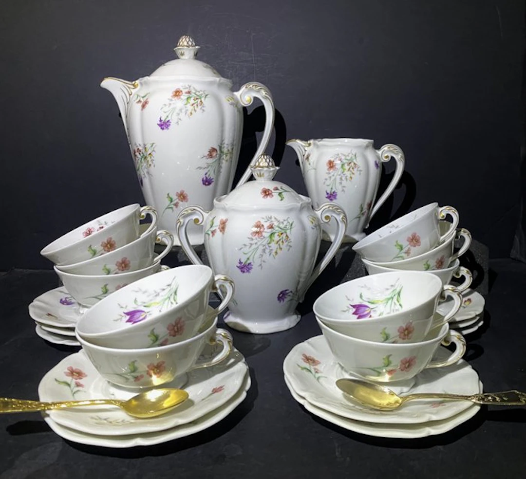 Ancienne Fabrique Royale Limoges - Tea service - Limoges - Porcelain
