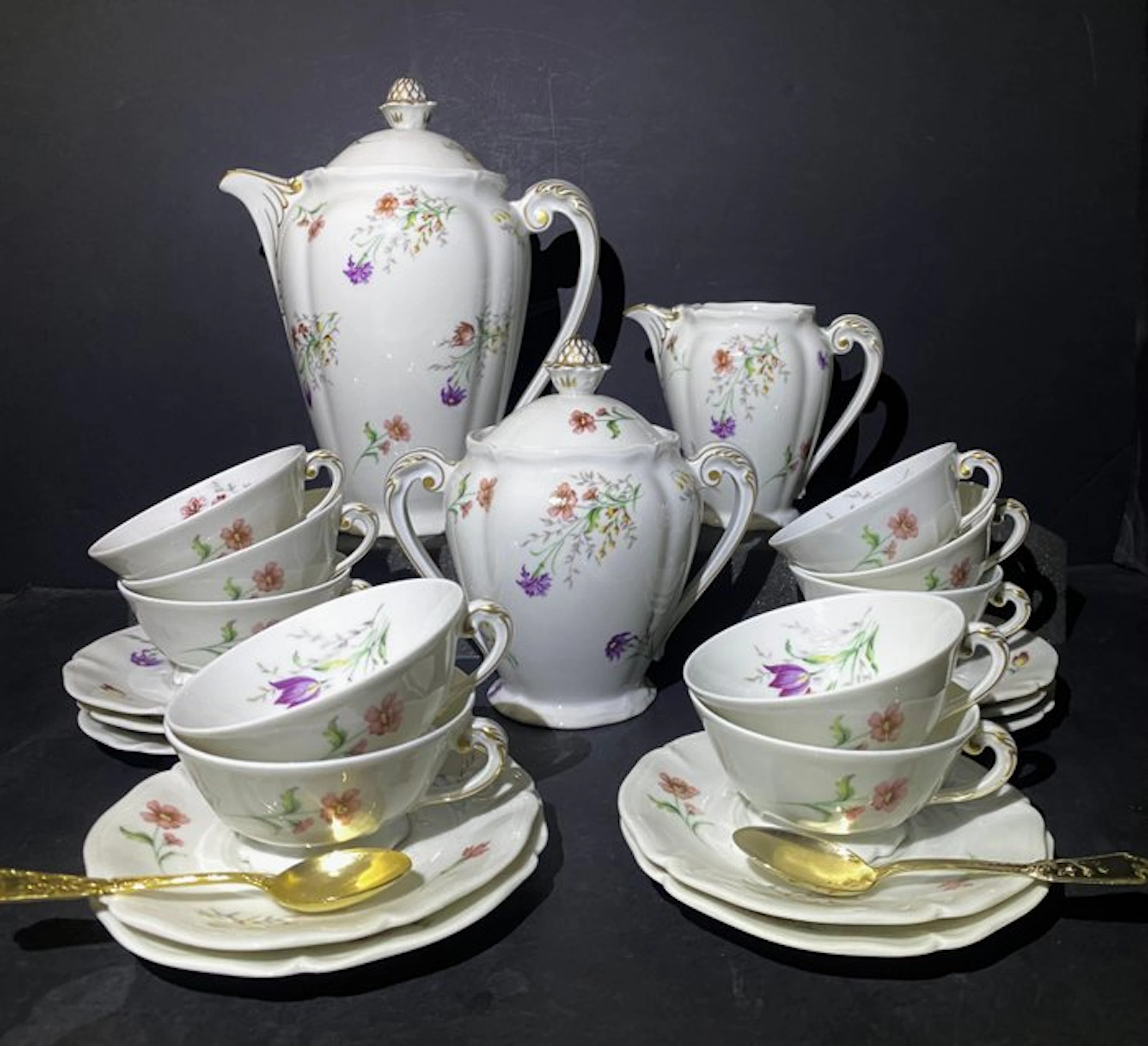 Ancienne Fabrique Royale Limoges - Tea service - Limoges - Porcelain