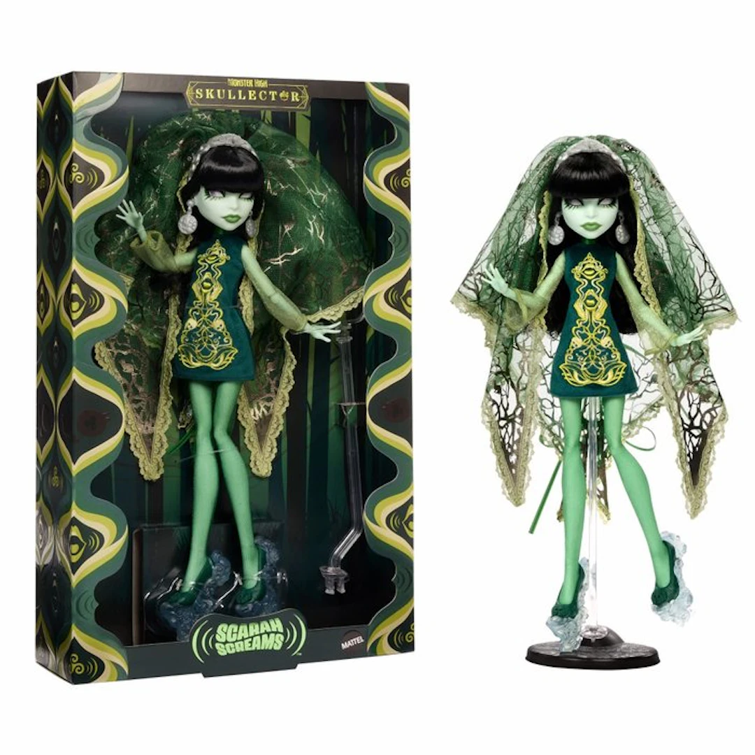 Mattel - Doll Monster High Scarah Screams Doll - SEALED - 2010-2020 - China