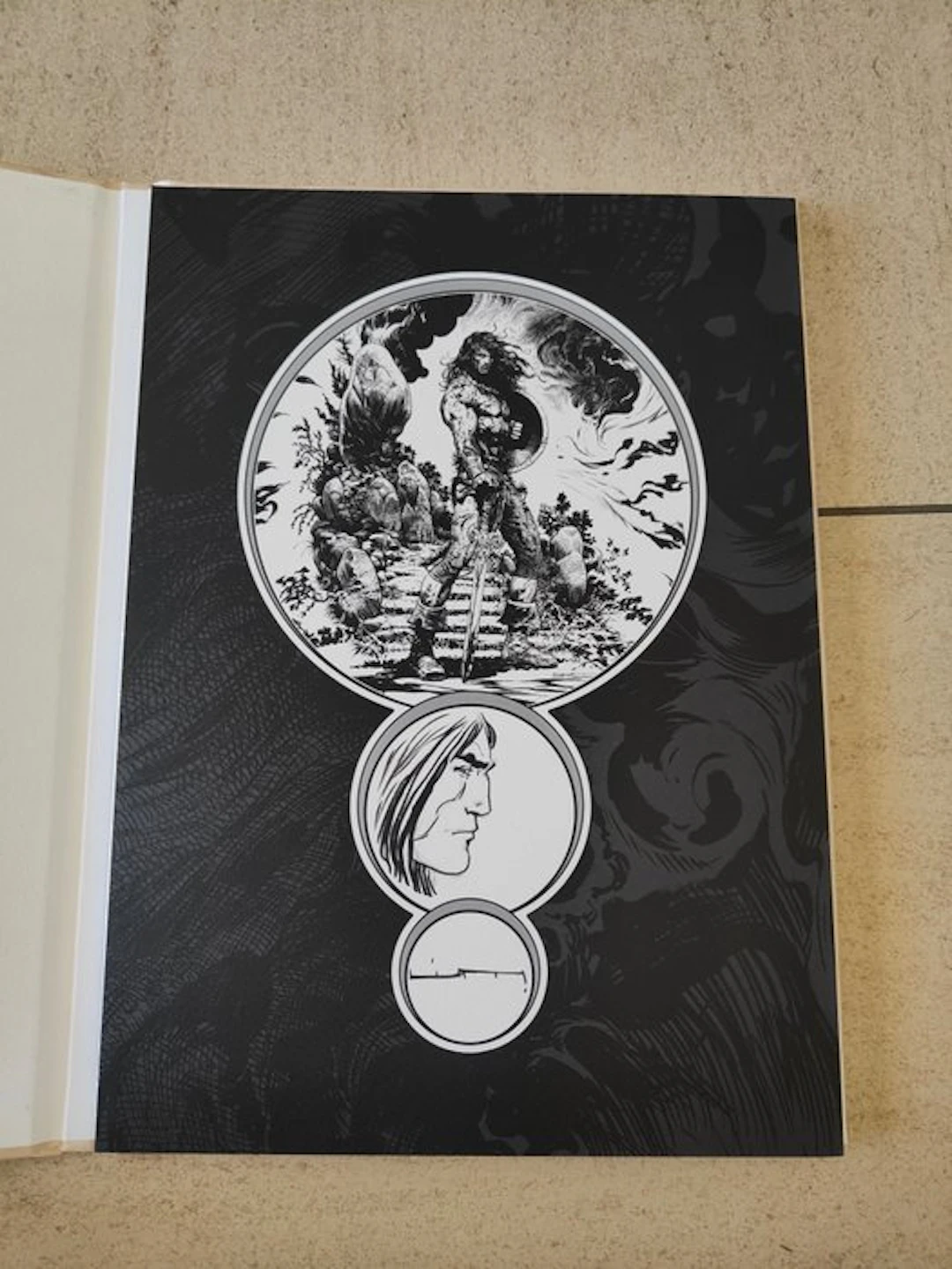 LIAM SHARP - 1 portfolio with original sketch - Conan the Barbarian - 2026