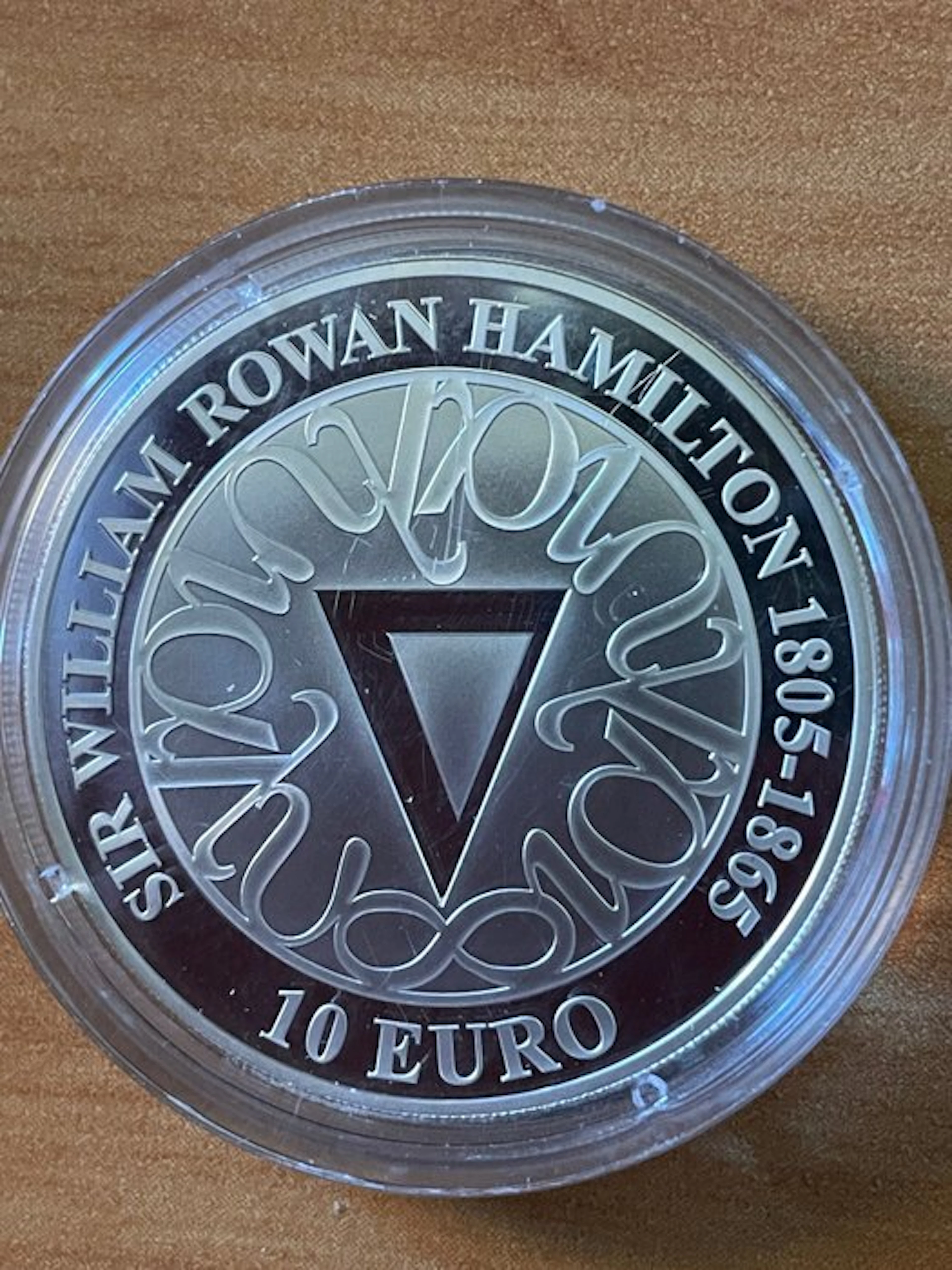 Ireland. 10 Euro 2005 "Sir William Rowan Hamilton" Proof (No reserve price)
