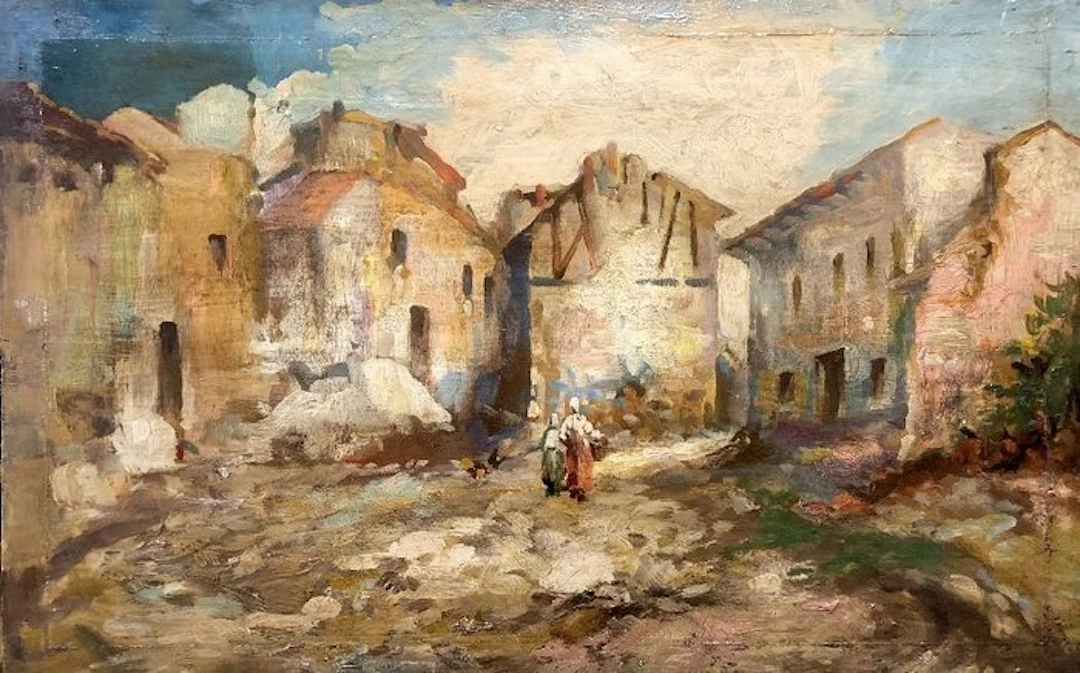 European School (XIX) - Coming Home after the War