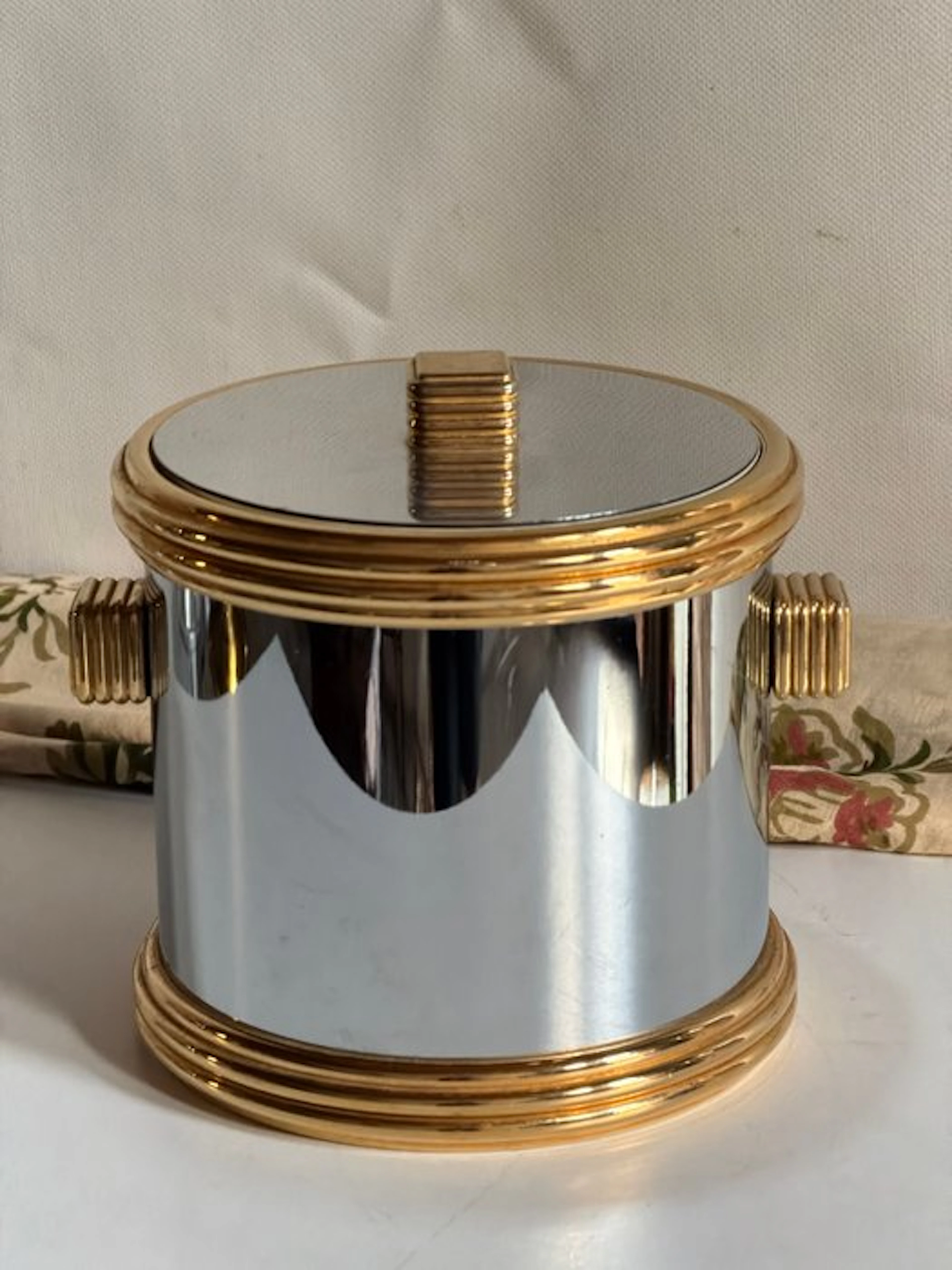 Lancel " Mirror effect ”Glamour Hollywood - Ice bucket...