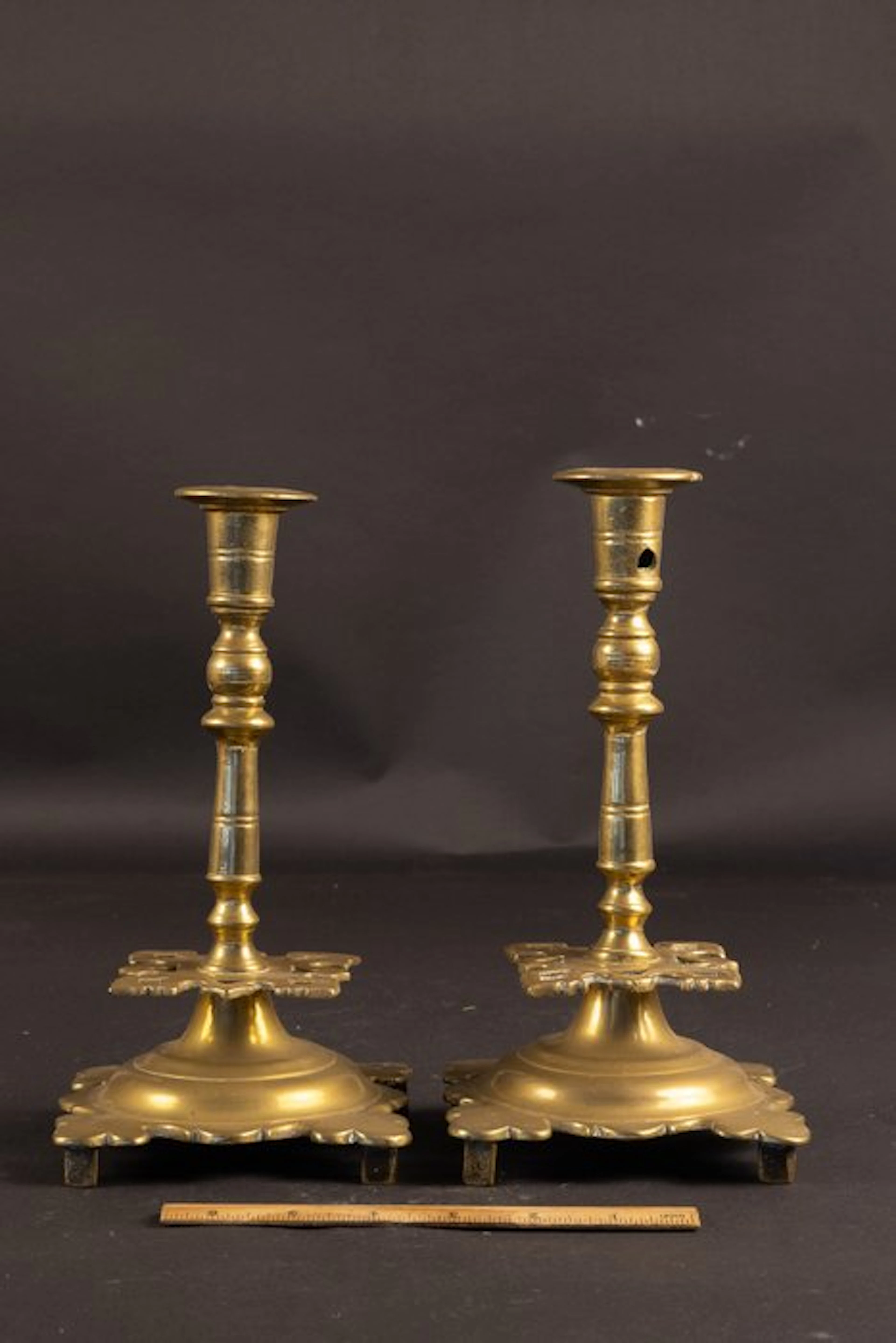 Candlestick (2) - Brass