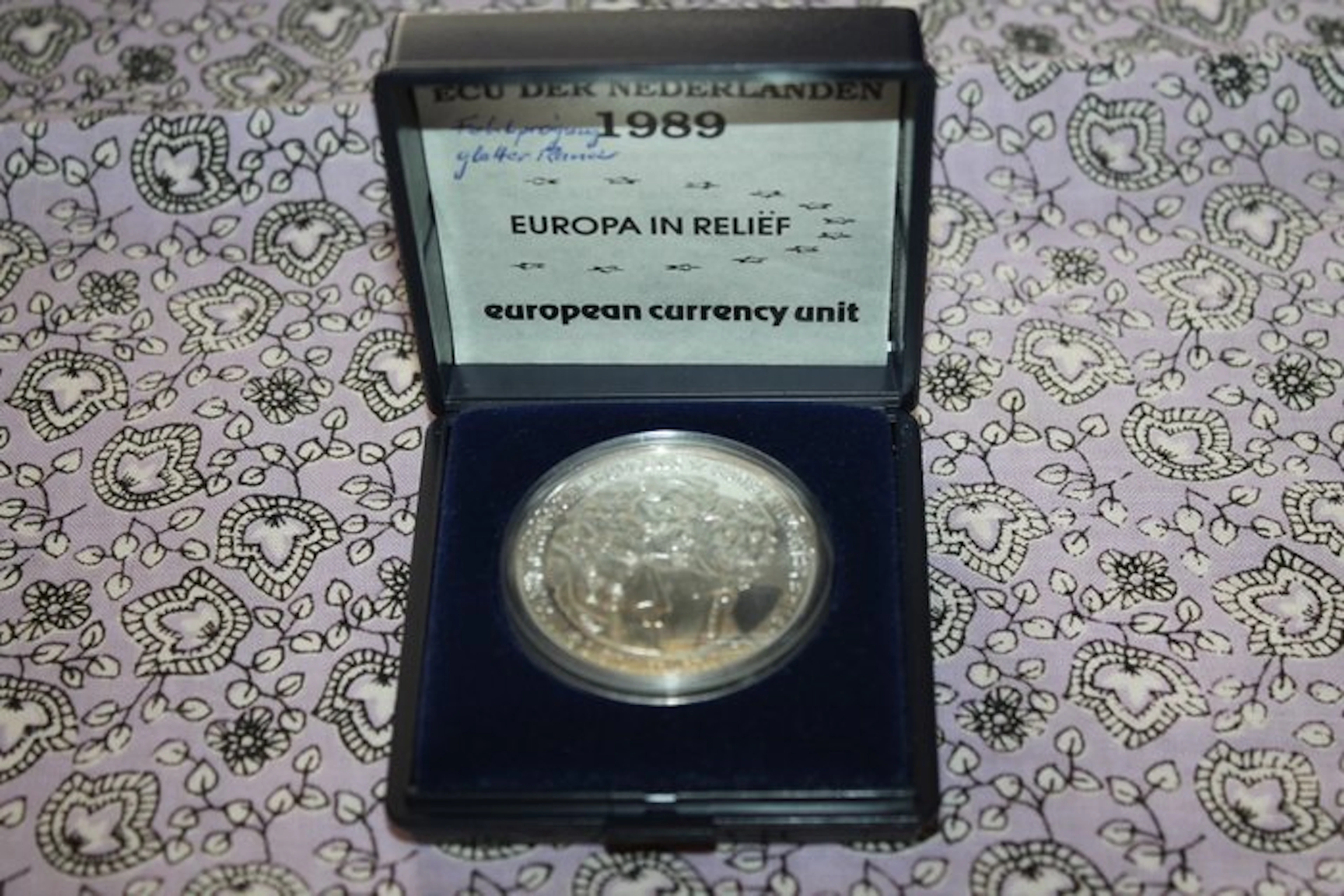 Netherlands. 25 Ecu 1989 (No reserve price)