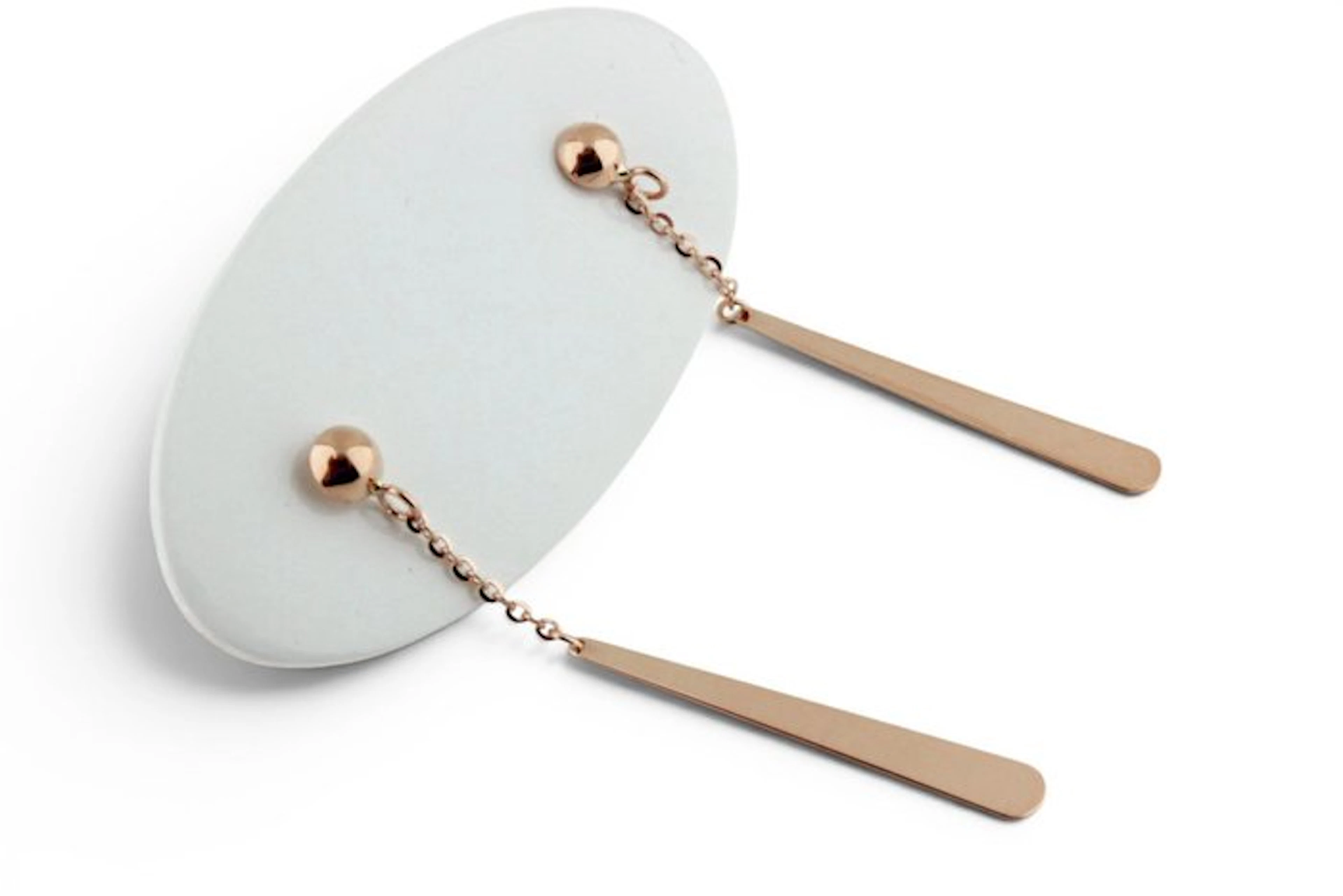 Earrings - 18 kt. Rose gold