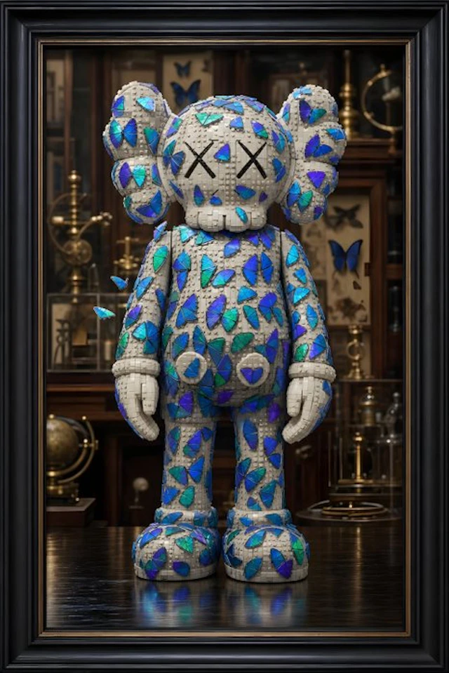 daveY - KAWS LEGO – "Lepidoptera Metamorphosis"