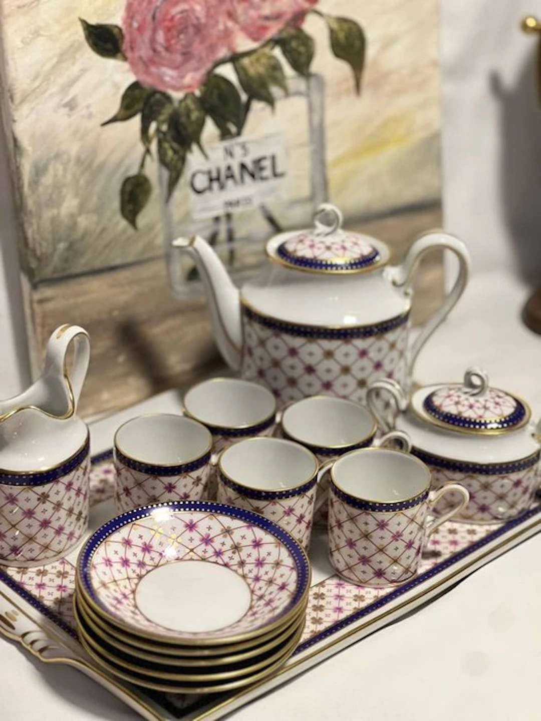 Richard Ginori - Coffee and tea service (14) - Porcelain