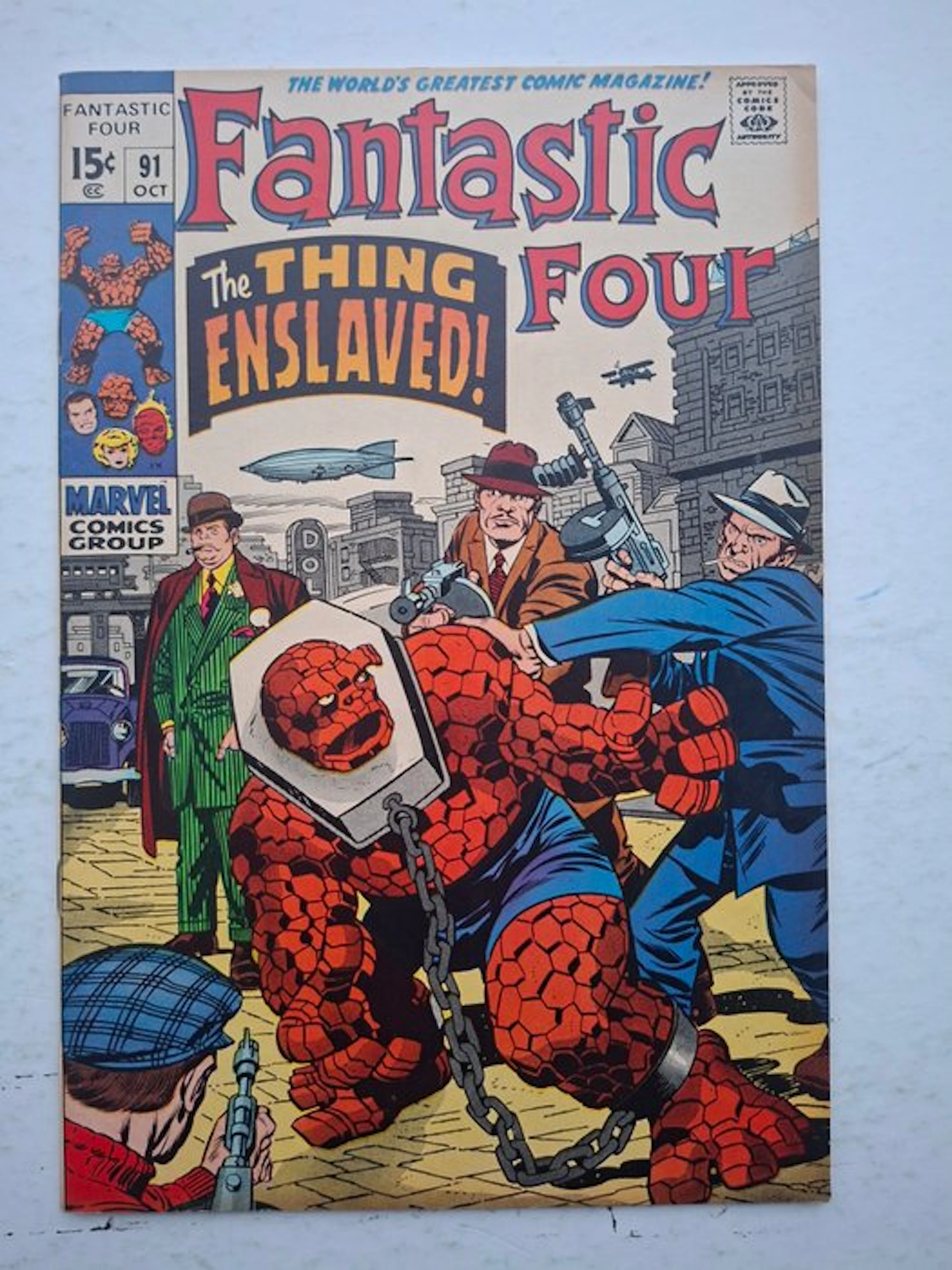 Fantastic Four 91 - 1 Comic - First edition - 1970