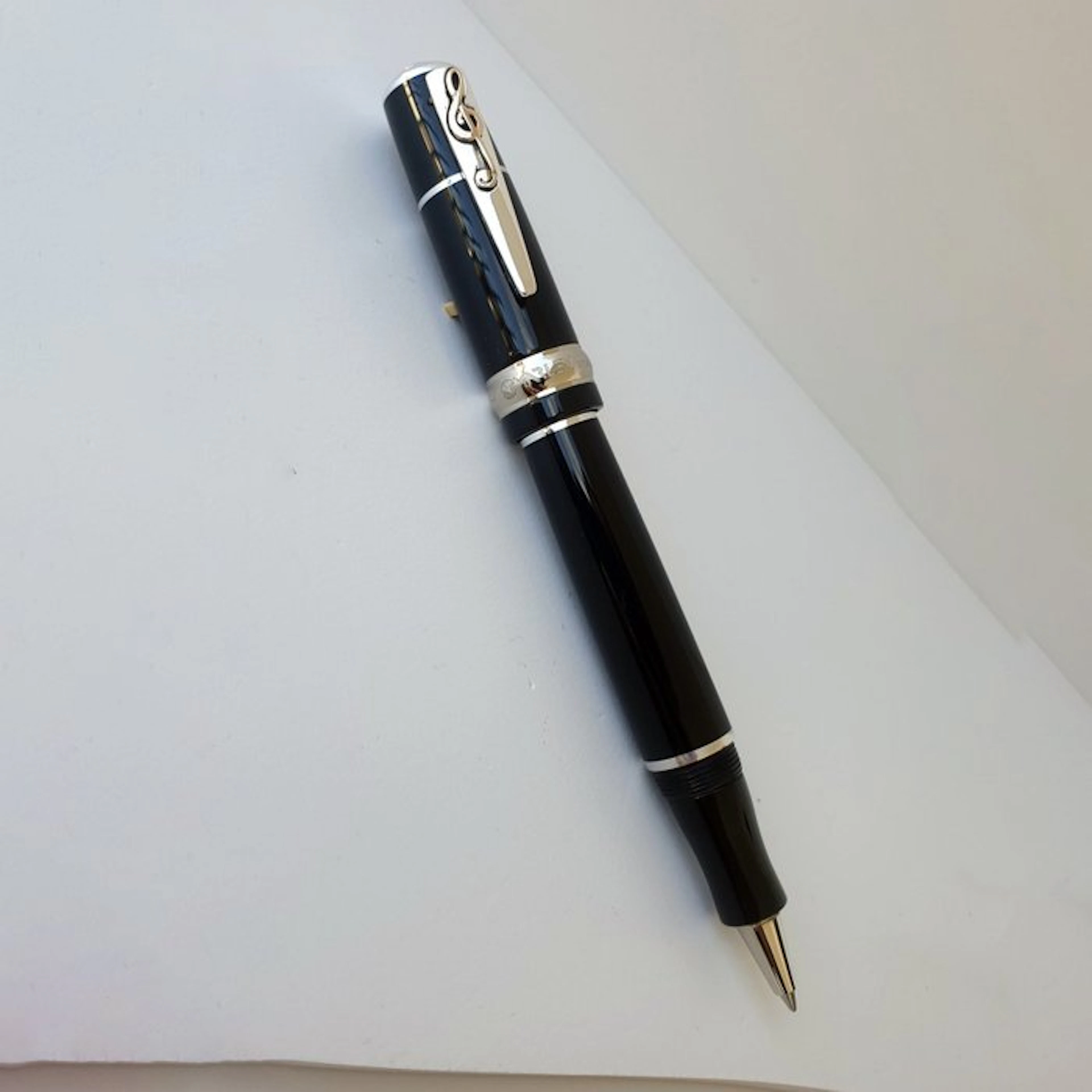Marlen - Music | Special edition in Resina italiana e Argento - Roller ball pen