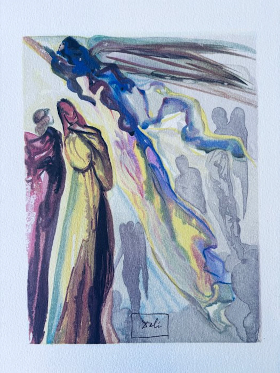 Salvador Dali (1904-1989) - Apparition de l'ancêtre , 1960