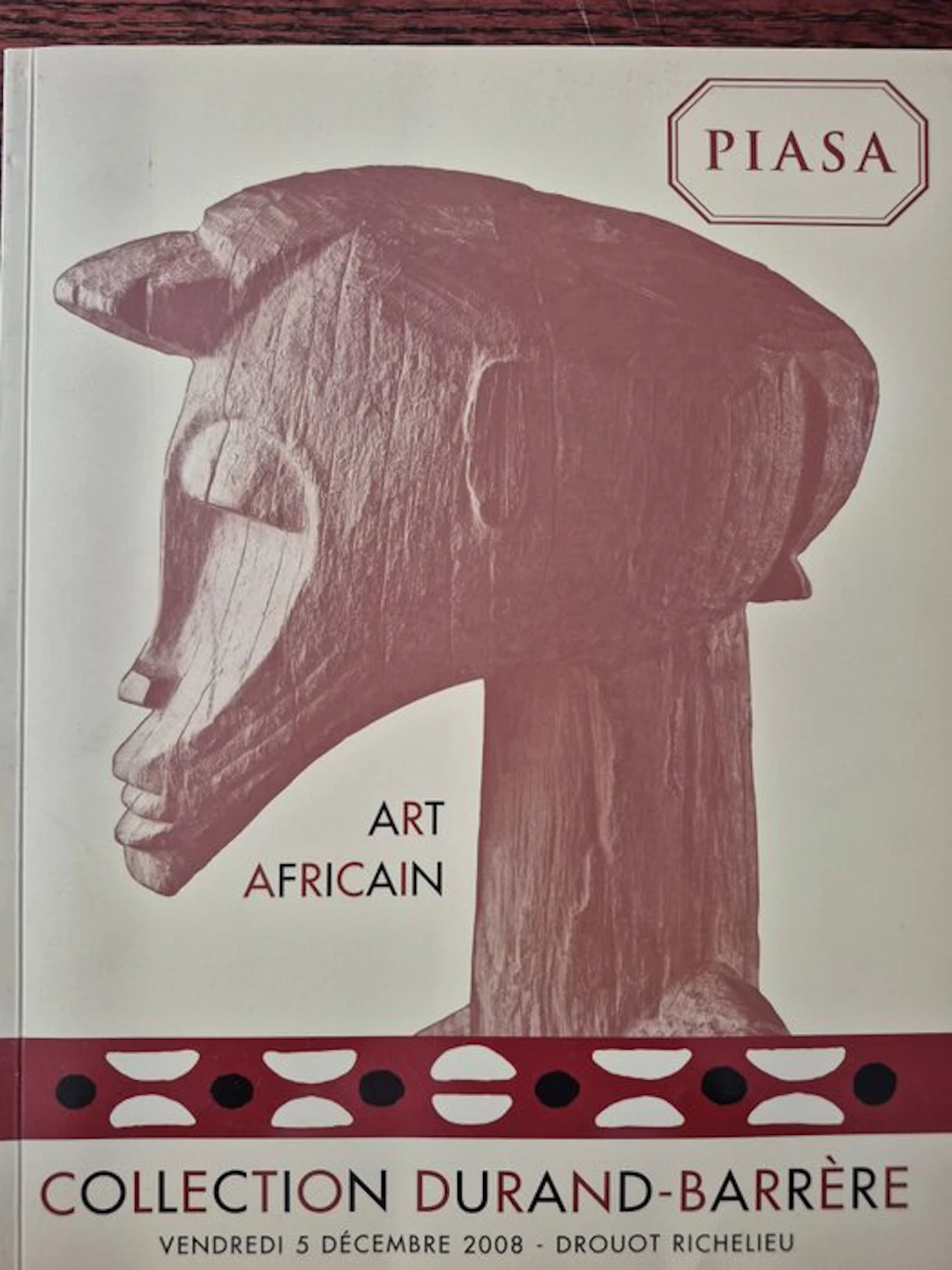 African Art: Durand-Barrère Collection — PIASA Auction Catalogue (Paris
