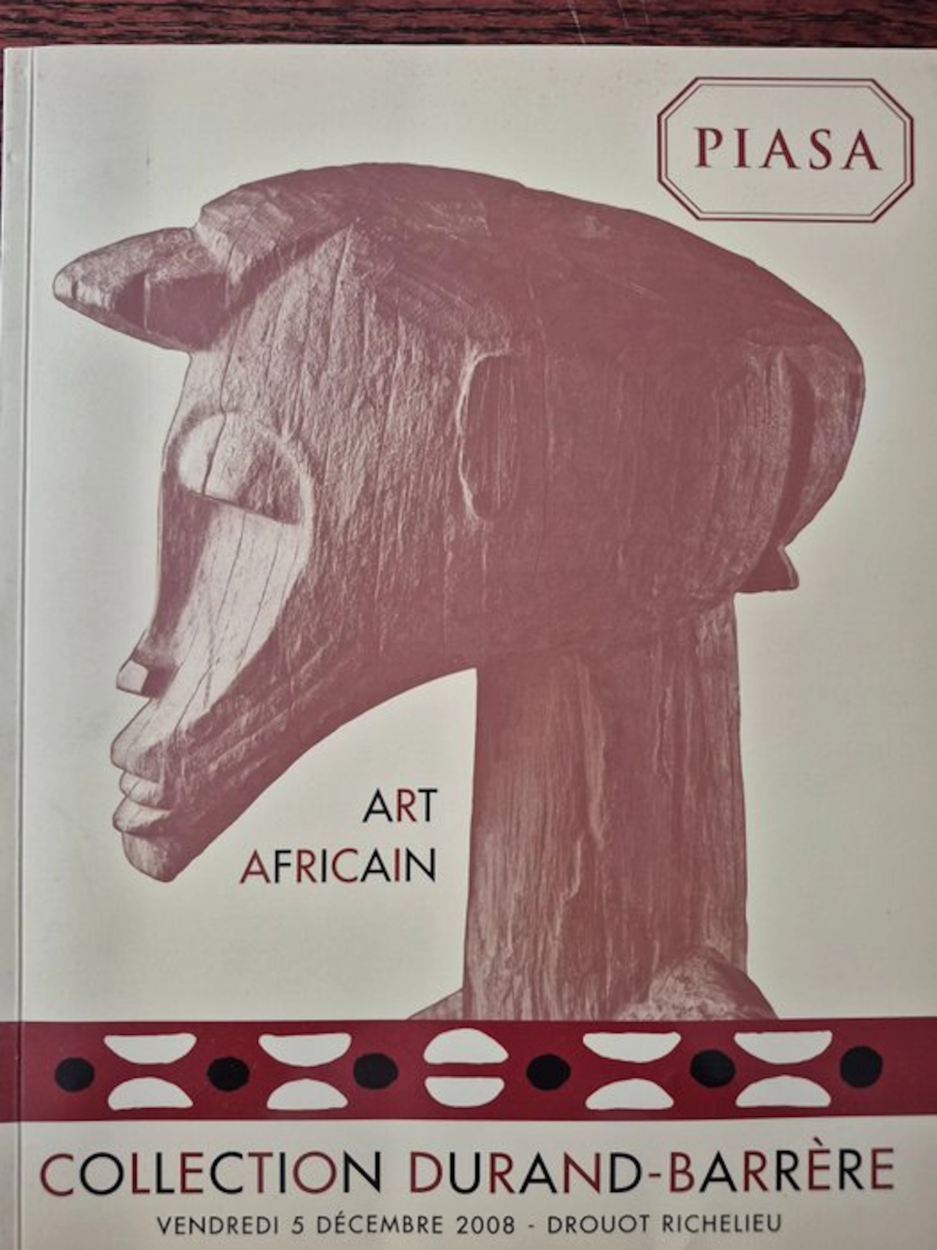 African Art: Durand-Barrère Collection — PIASA Auction Catalogue (Paris