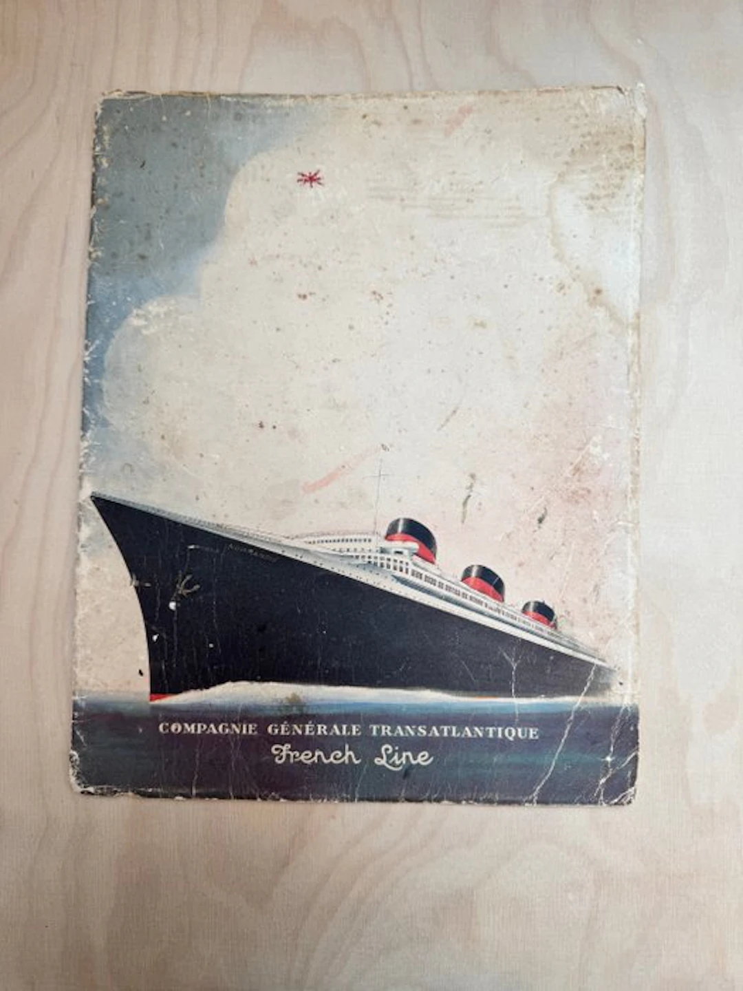 Compagnie Générale Transatlantique French Line Paquebot...