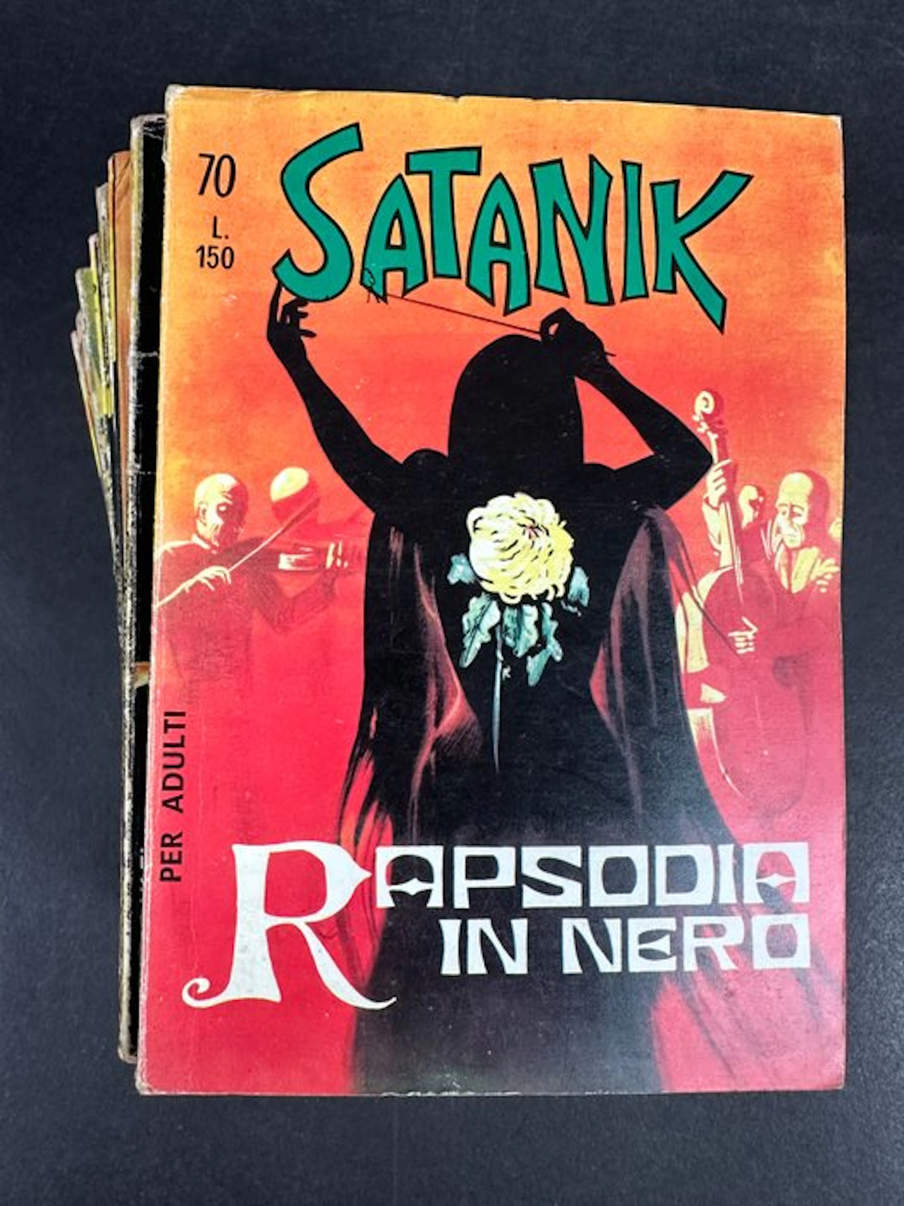 Satanik nn. 70/79 - 10 Comic - First edition - 1967