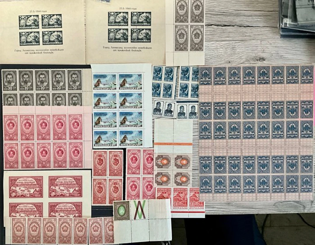 Soviet Union 1920/1959 - Various bow parts MNH **