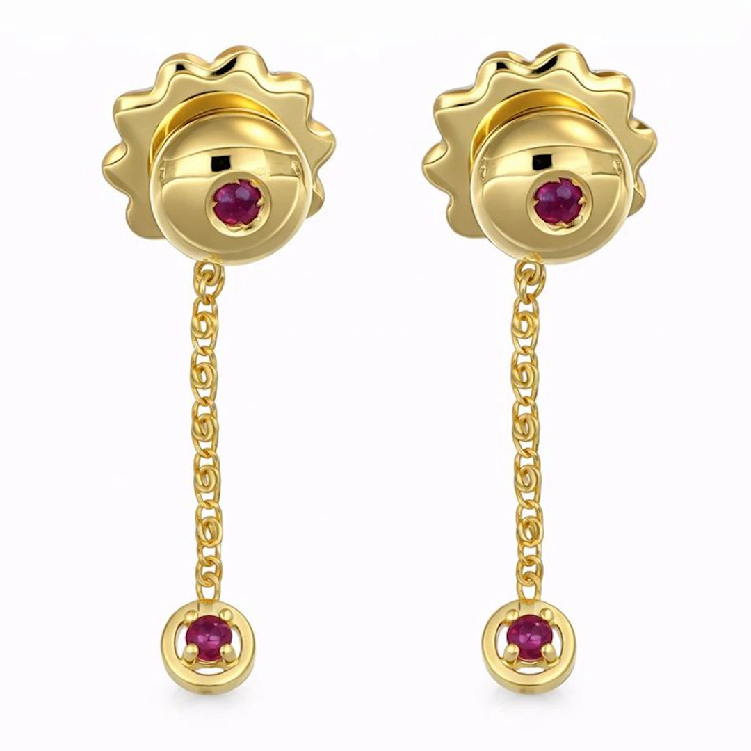 No reserve price - Earrings - 18 kt