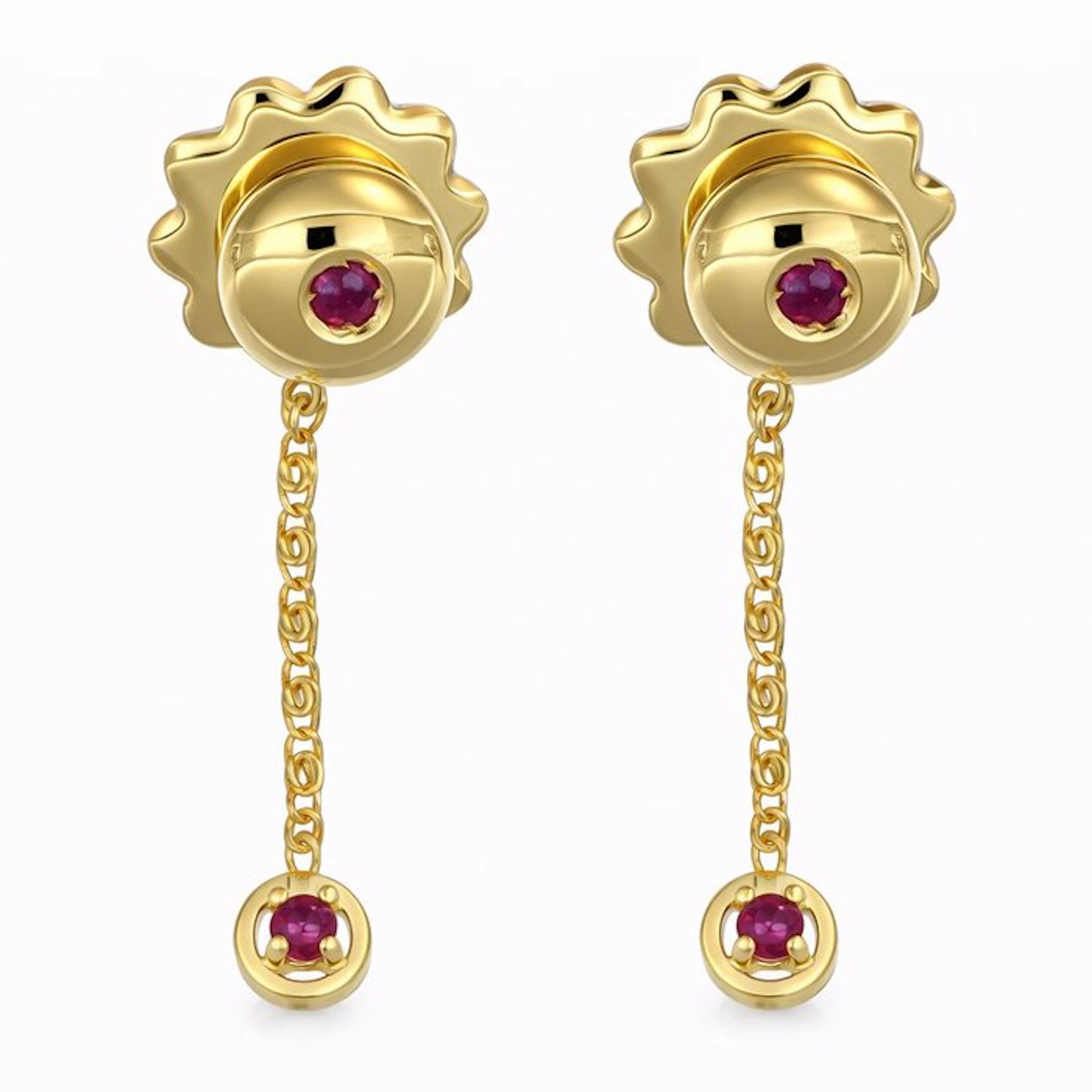 No reserve price - Earrings - 18 kt