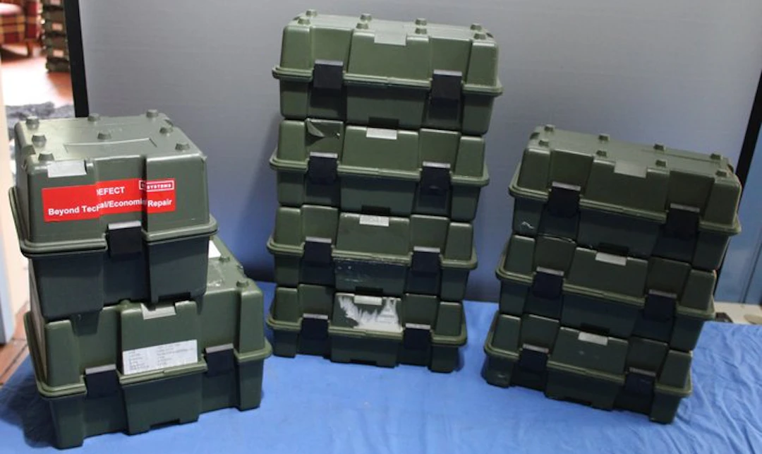 Netherlands - 9× impact-resistant cases Dutch Defence - Military equipment
