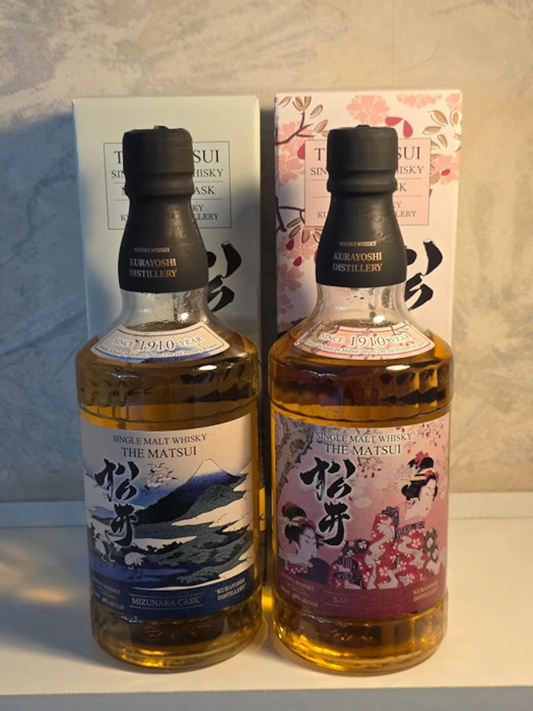 Matsui Mizunara Cask & Sakura Cask - 700ml - 2 bottles