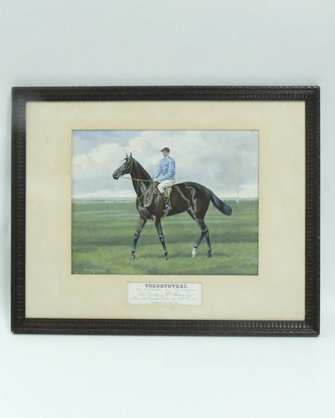 Alfred Charles Havell - Volodyovski Winner of the derby...
