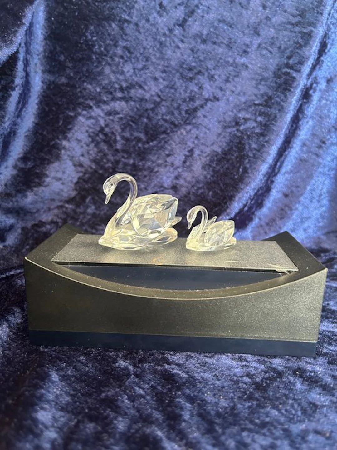Swarovski - Figurine - Zwanen (2) - Crystal