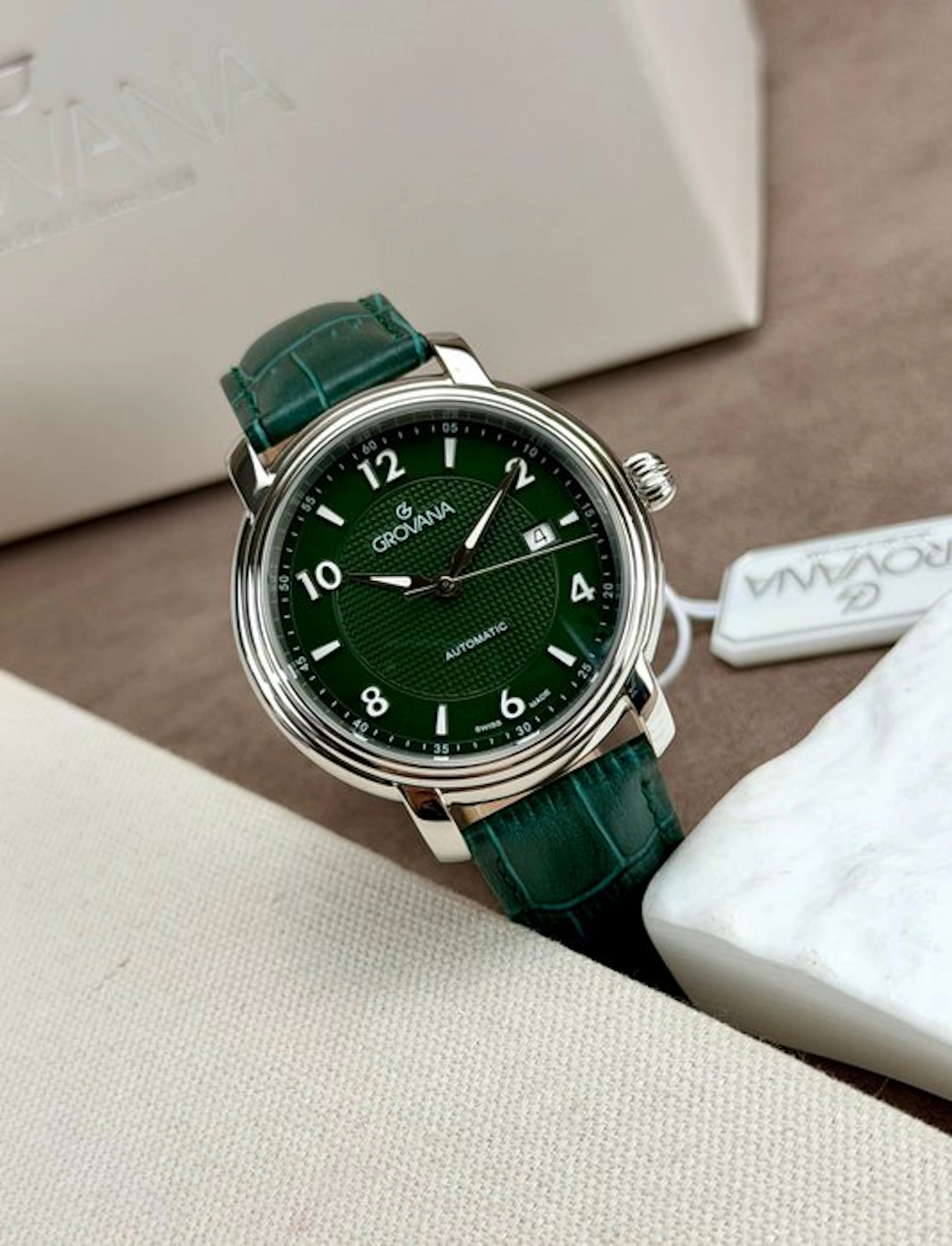 Grovana - Automatic Date Green - 1703.2531 - Men - 2020-2025