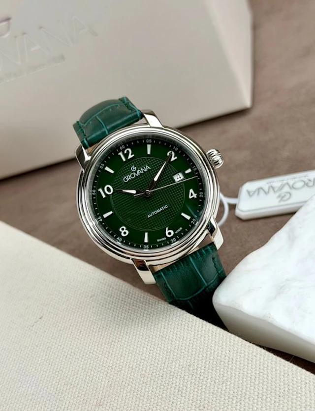 Grovana - Automatic Date Green - 1703.2531 - Men - 2020-2025