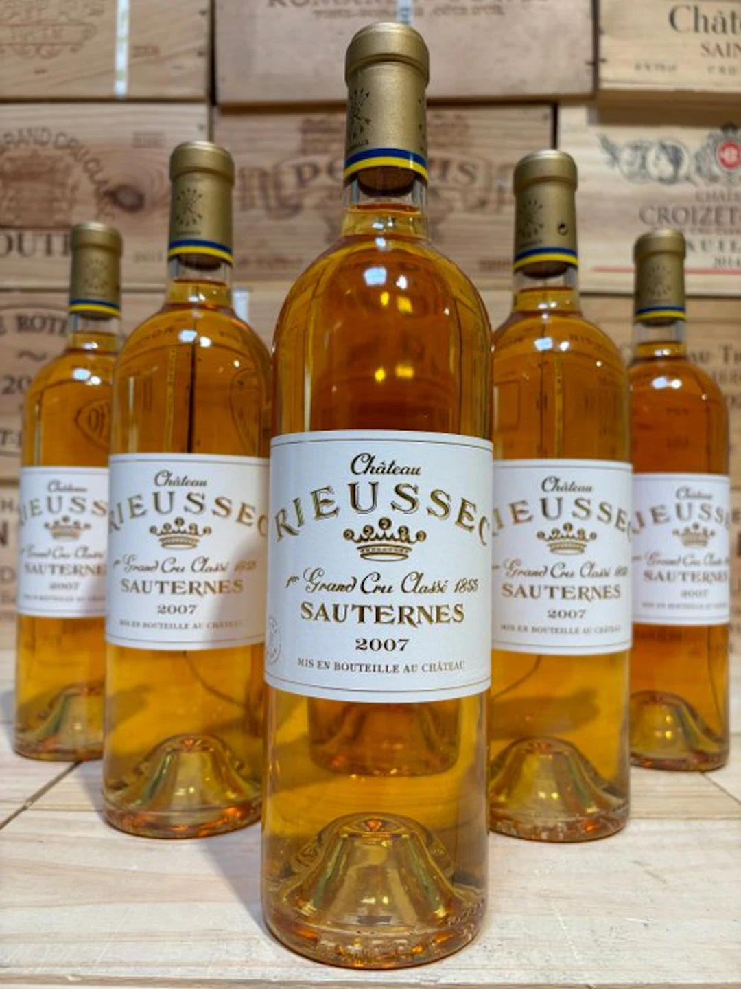 2007 Château Rieussec - Sauternes 1er Grand Cru Classé - 6 Bottles (0.75L)