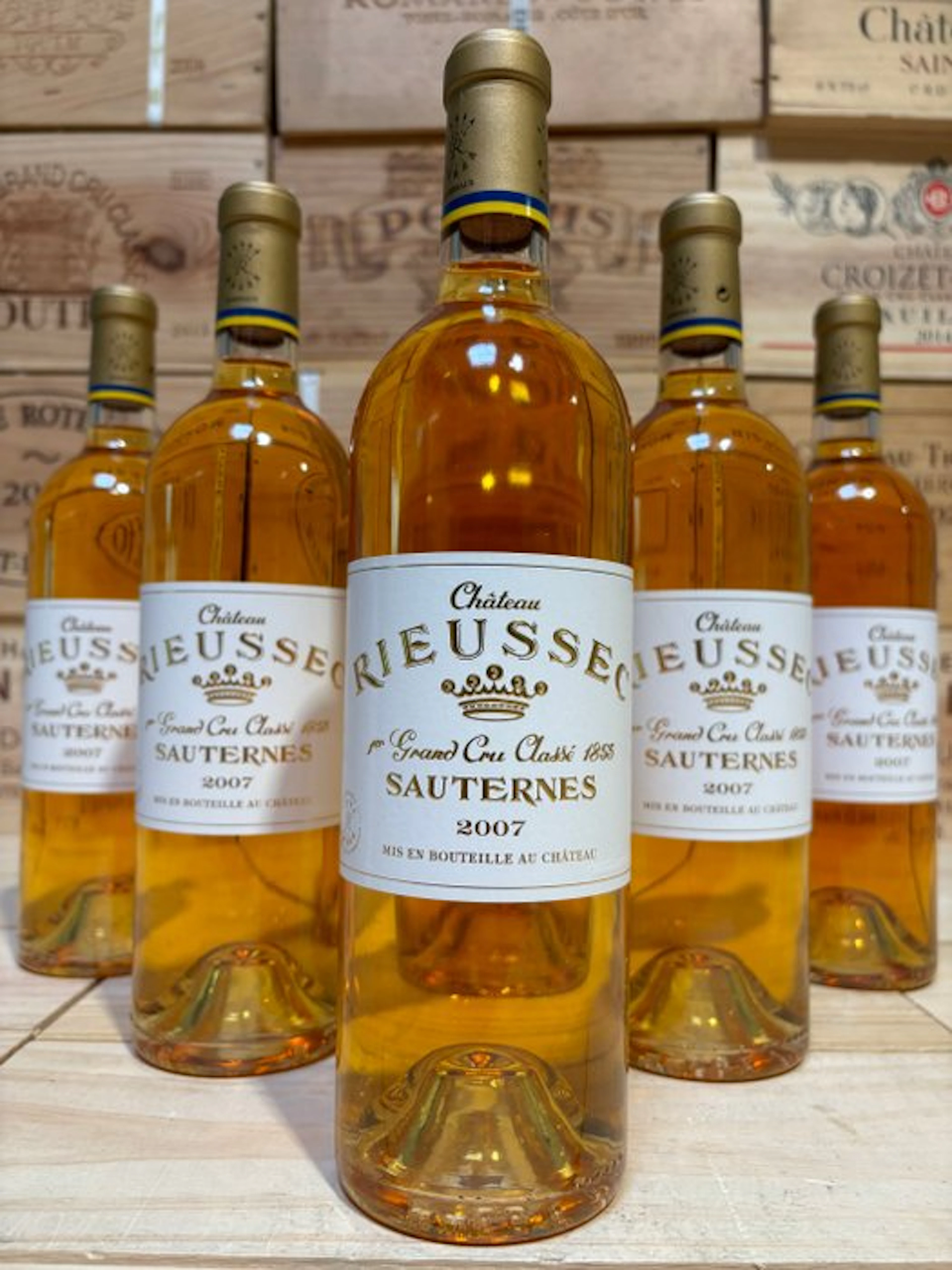2007 Château Rieussec - Sauternes 1er Grand Cru Classé - 6 Bottles (0.75L)
