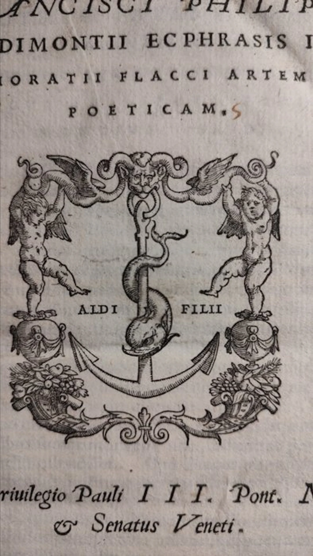 Francisci Philippi Pedimontii - Ecphrasis in Horatii...
