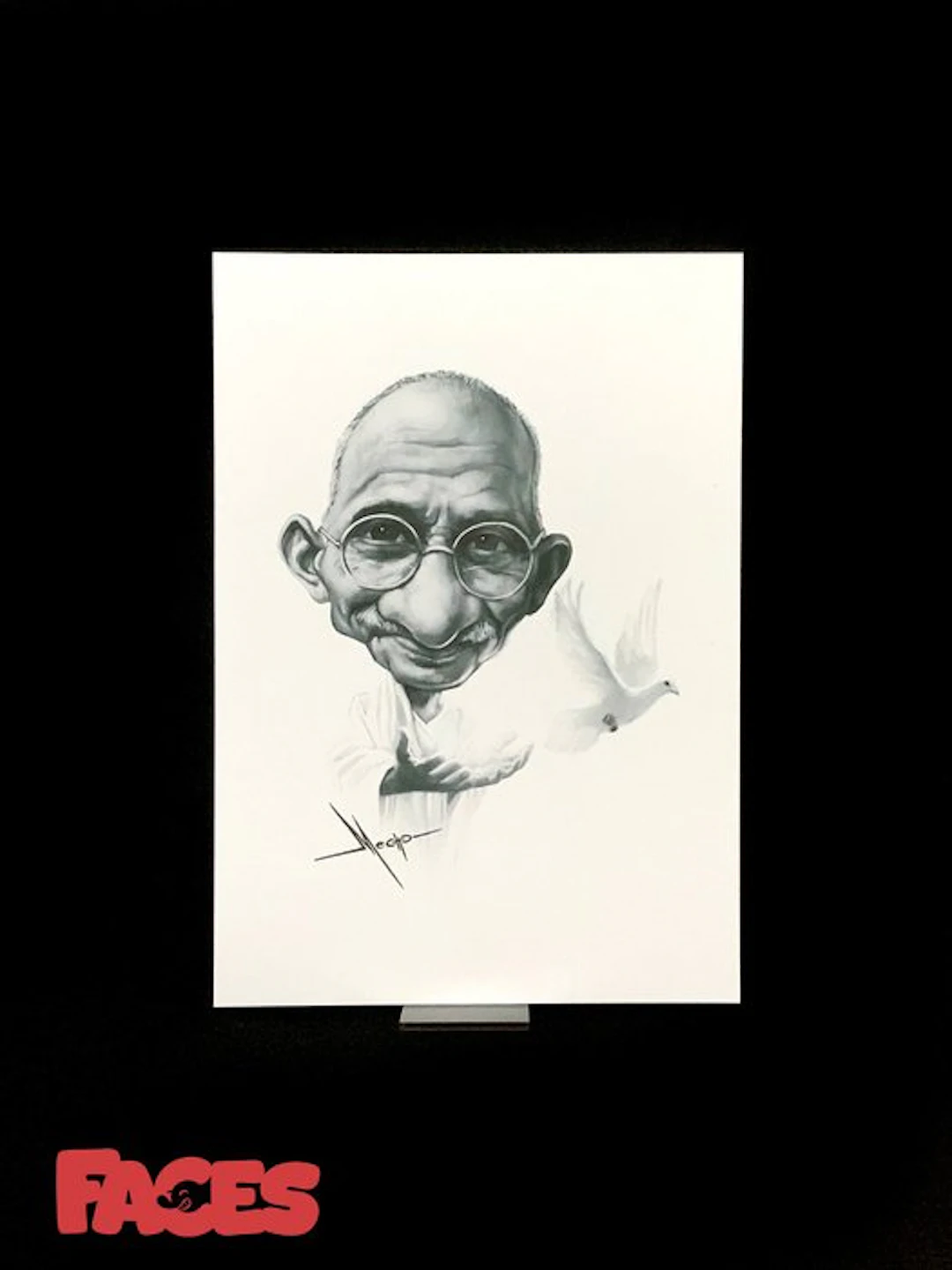 Mecho - 1 Print - Faces - Ghandi - 2026