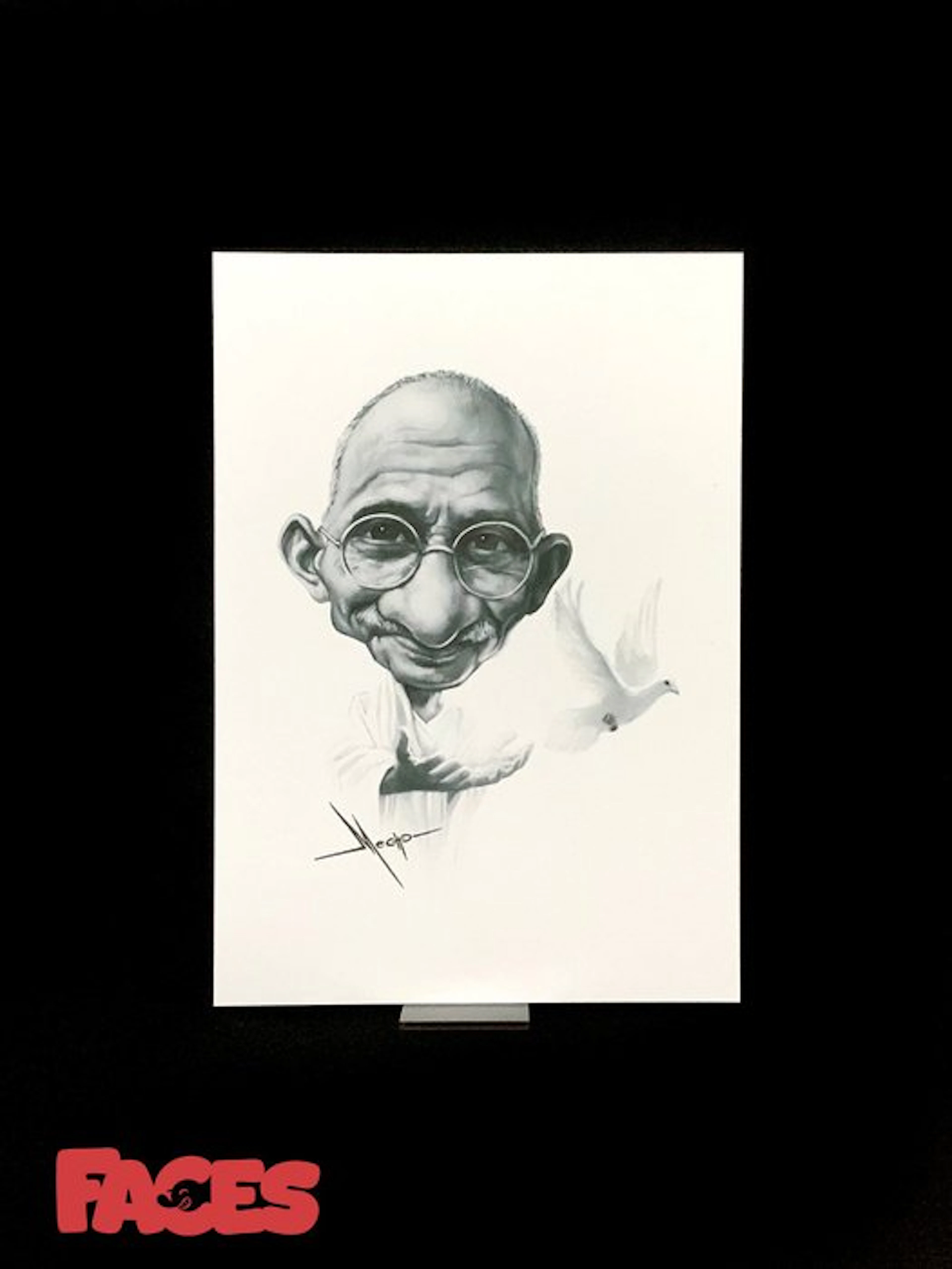 Mecho - 1 Print - Faces - Ghandi - 2026