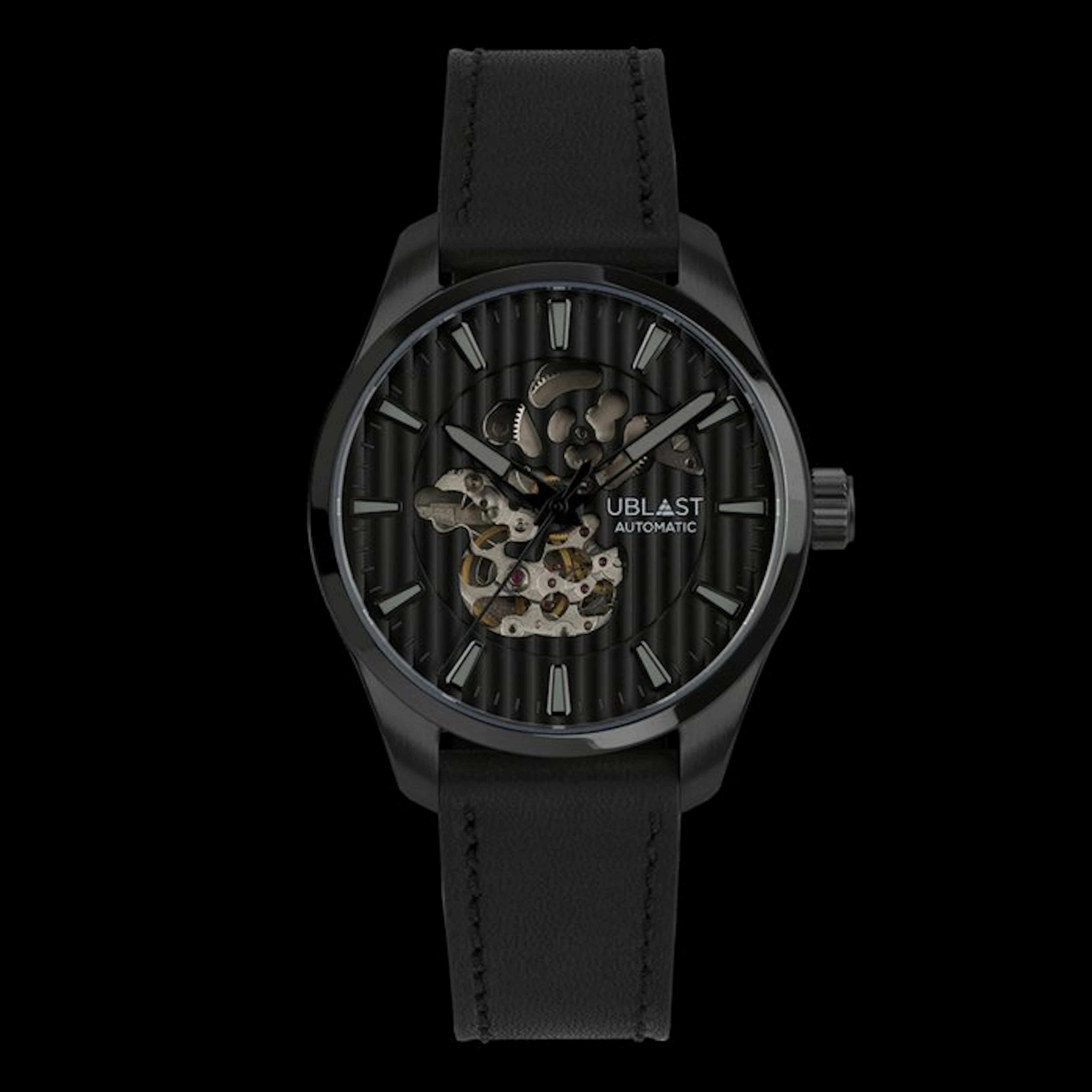 Ublast - Skelematic - Sapphire Glass - REF.UBSKEBB42BK - Ltd