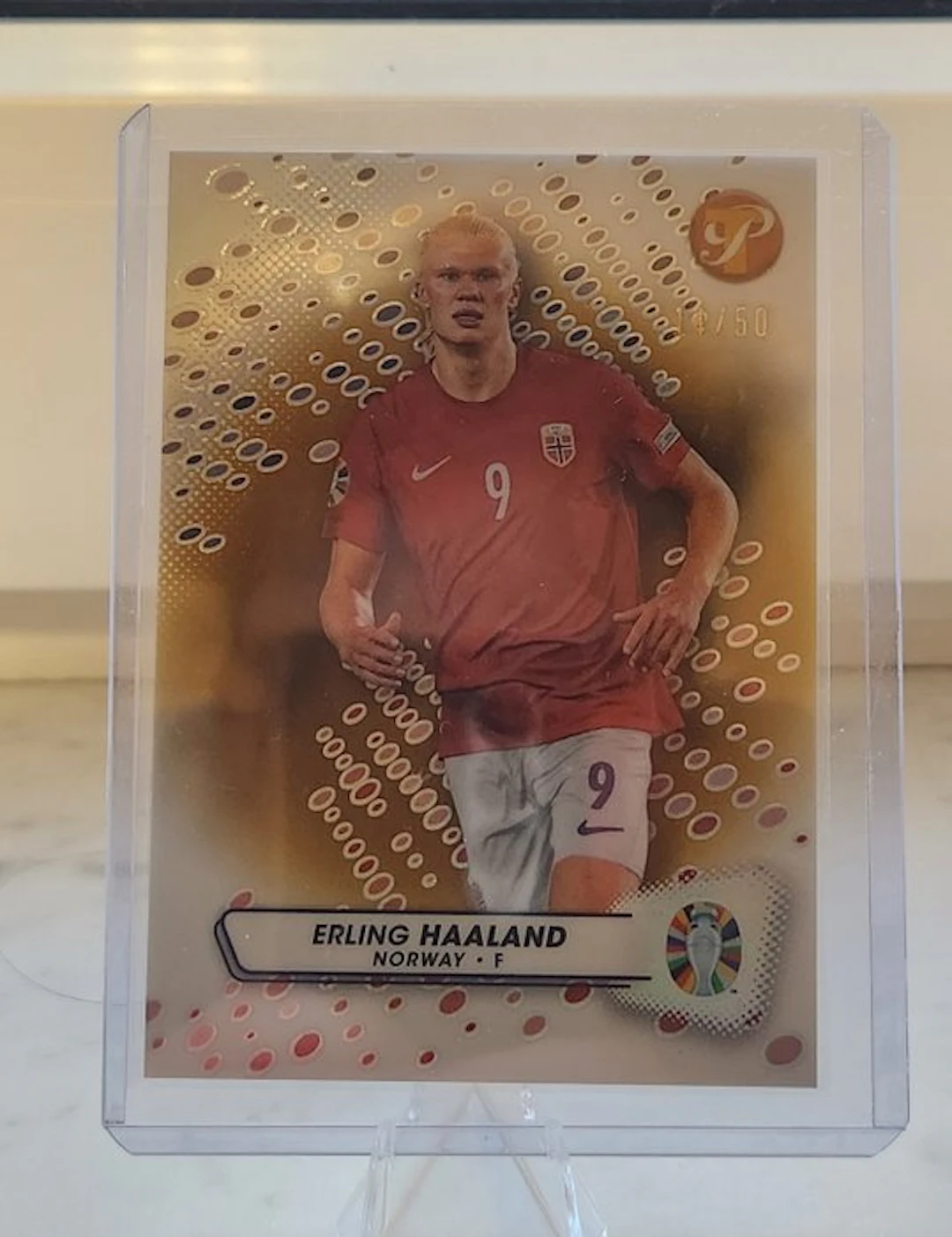2023 Topps Pristine UEFA Euro Autographed card Card - Excellent (EX)